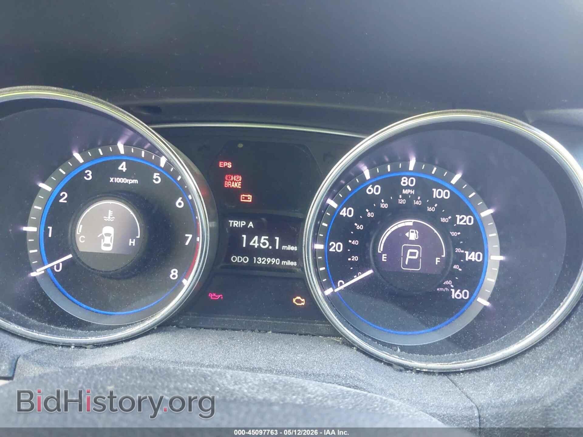 2012 HYUNDAI SONATA - VIN: 5NPEB4AC8CH455993 - Фото 7