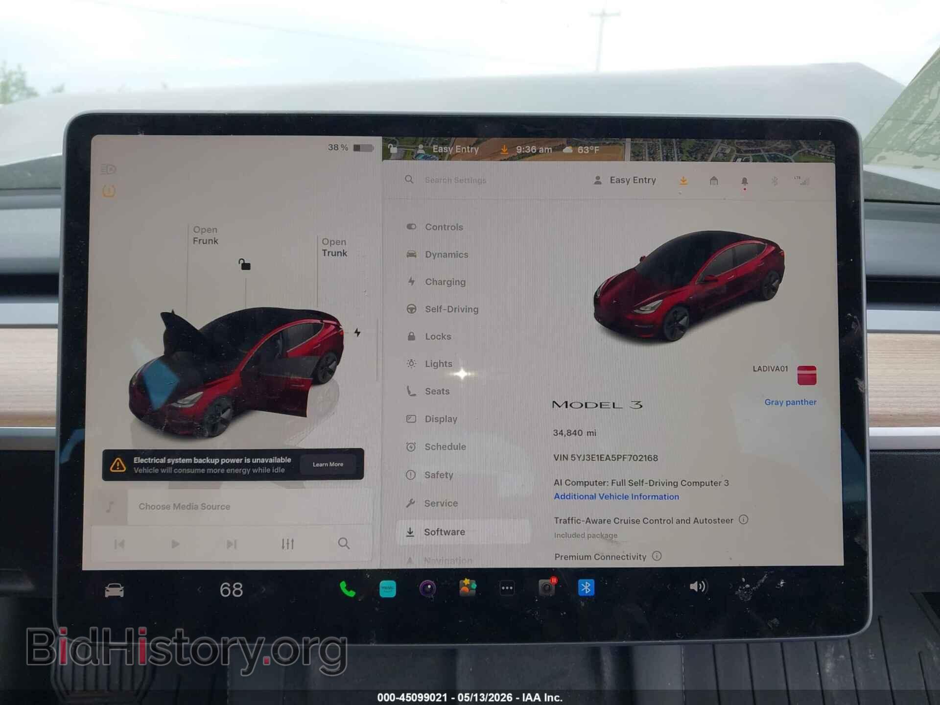 2023 TESLA MODEL 3 - VIN: 5YJ3E1EA5PF702168 - Фото 7