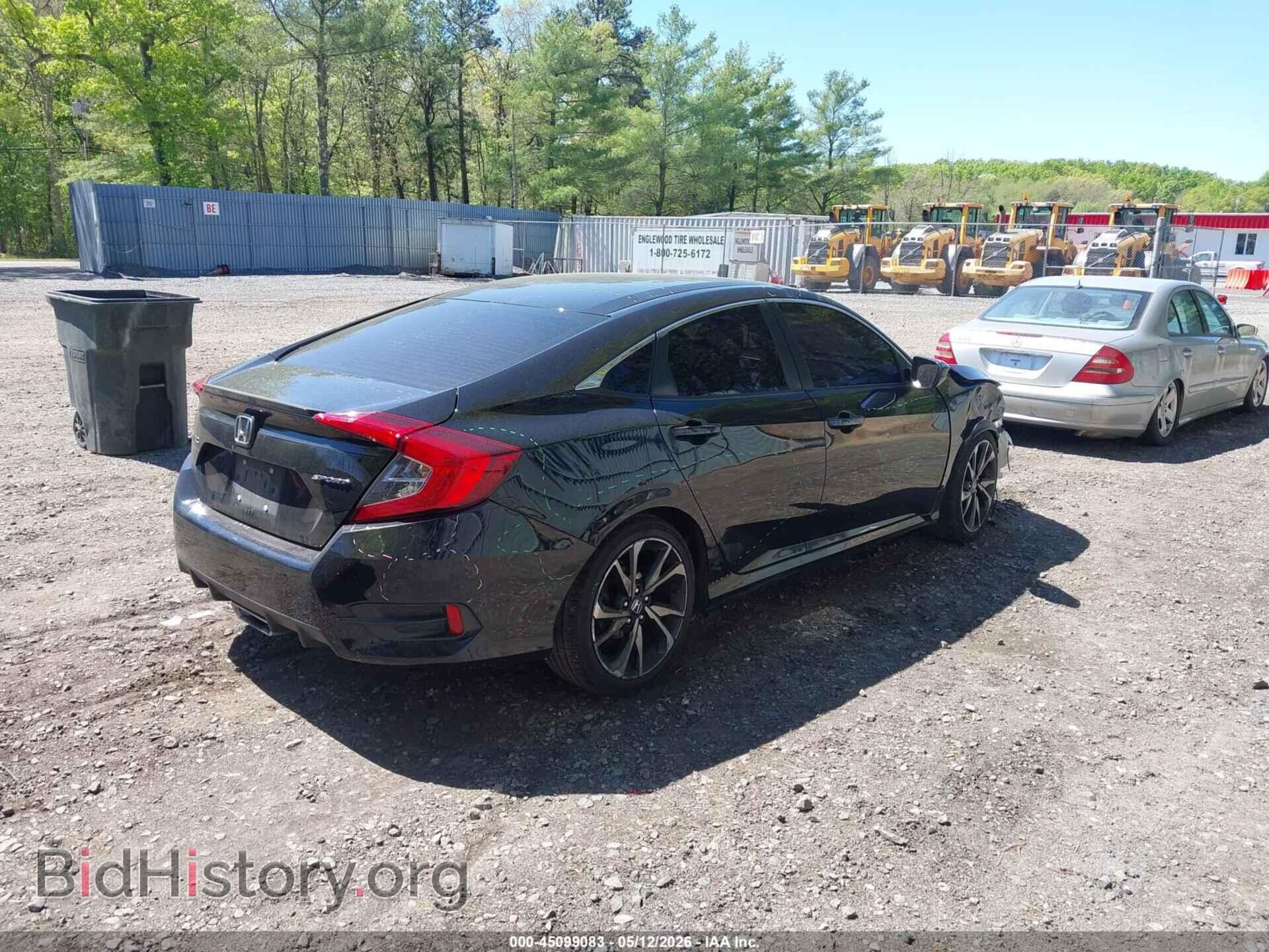 2020 HONDA CIVIC - VIN: 2HGFC2F83LH598564 - Фото 4
