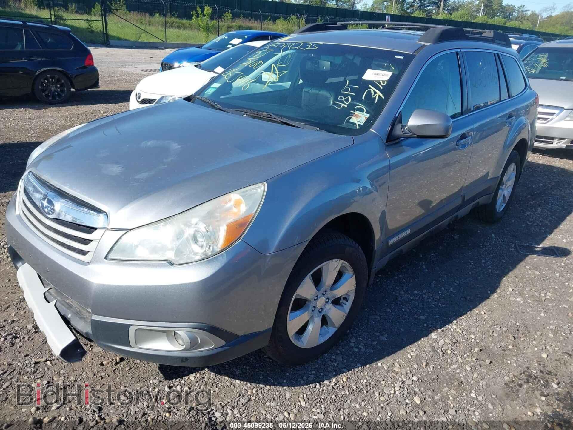 2011 SUBARU OUTBACK - VIN: 4S4BRDKC6B2372104 - Фото 2