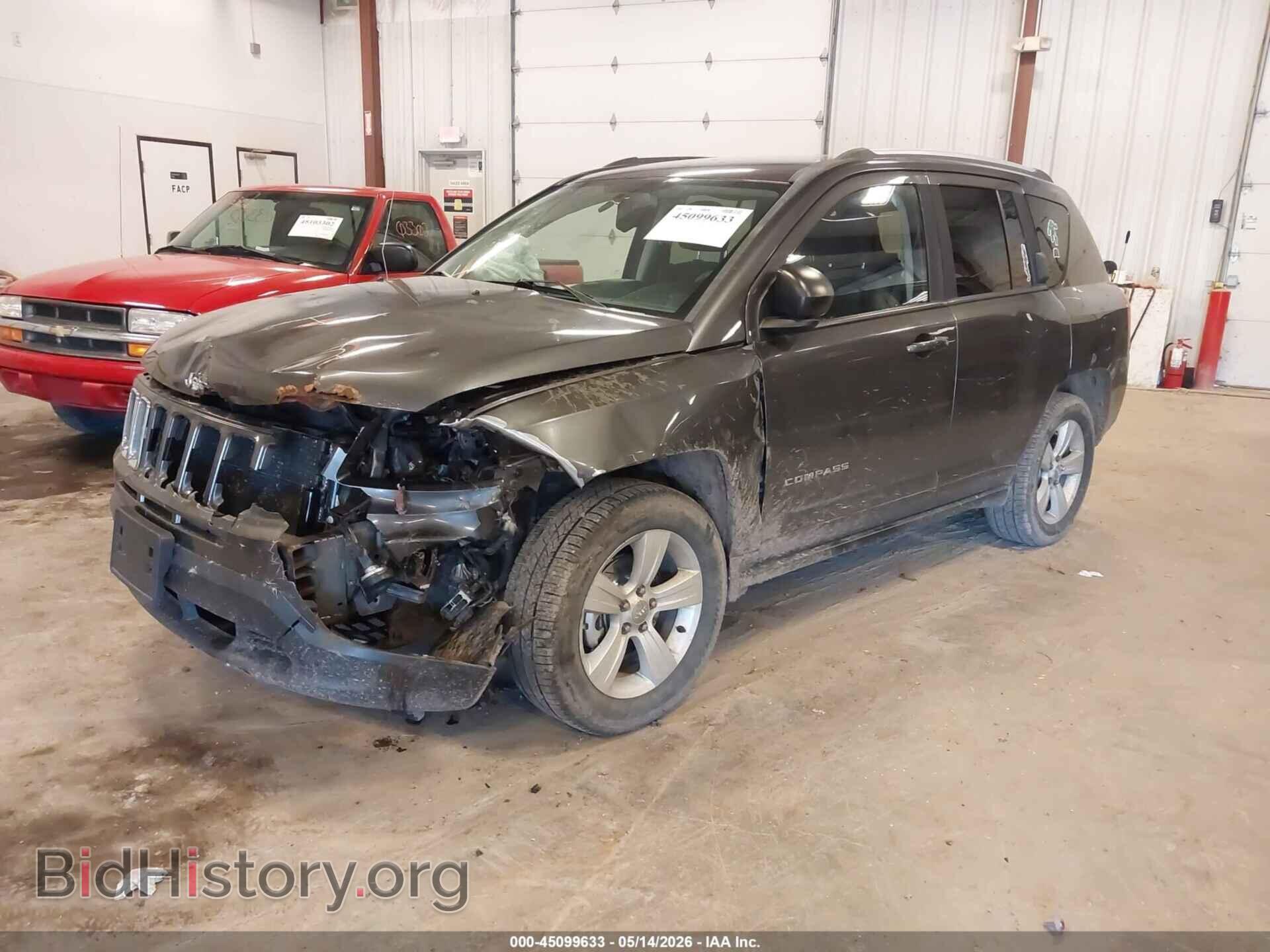 2016 JEEP COMPASS - VIN: 1C4NJDBB7GD520465 - Фото 2