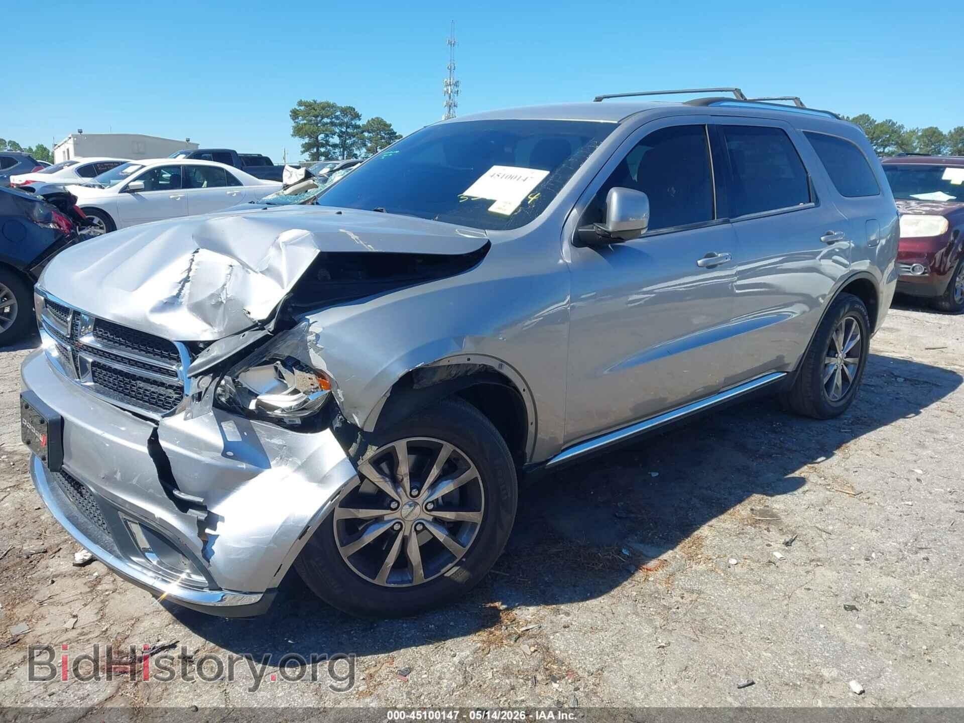 2016 DODGE DURANGO - VIN: 1C4RDHDG3GC352774 - Фото 2