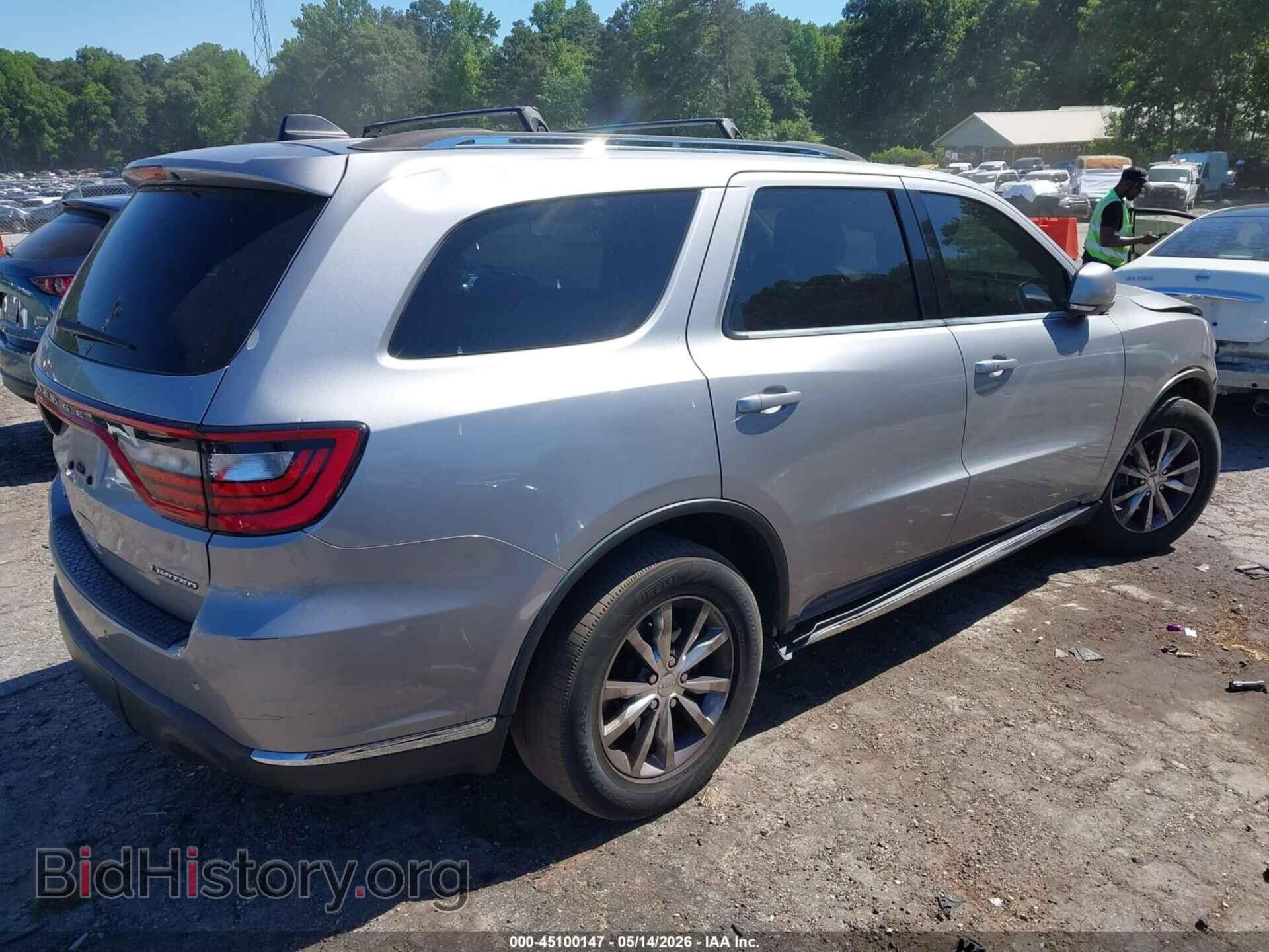 2016 DODGE DURANGO - VIN: 1C4RDHDG3GC352774 - Фото 4