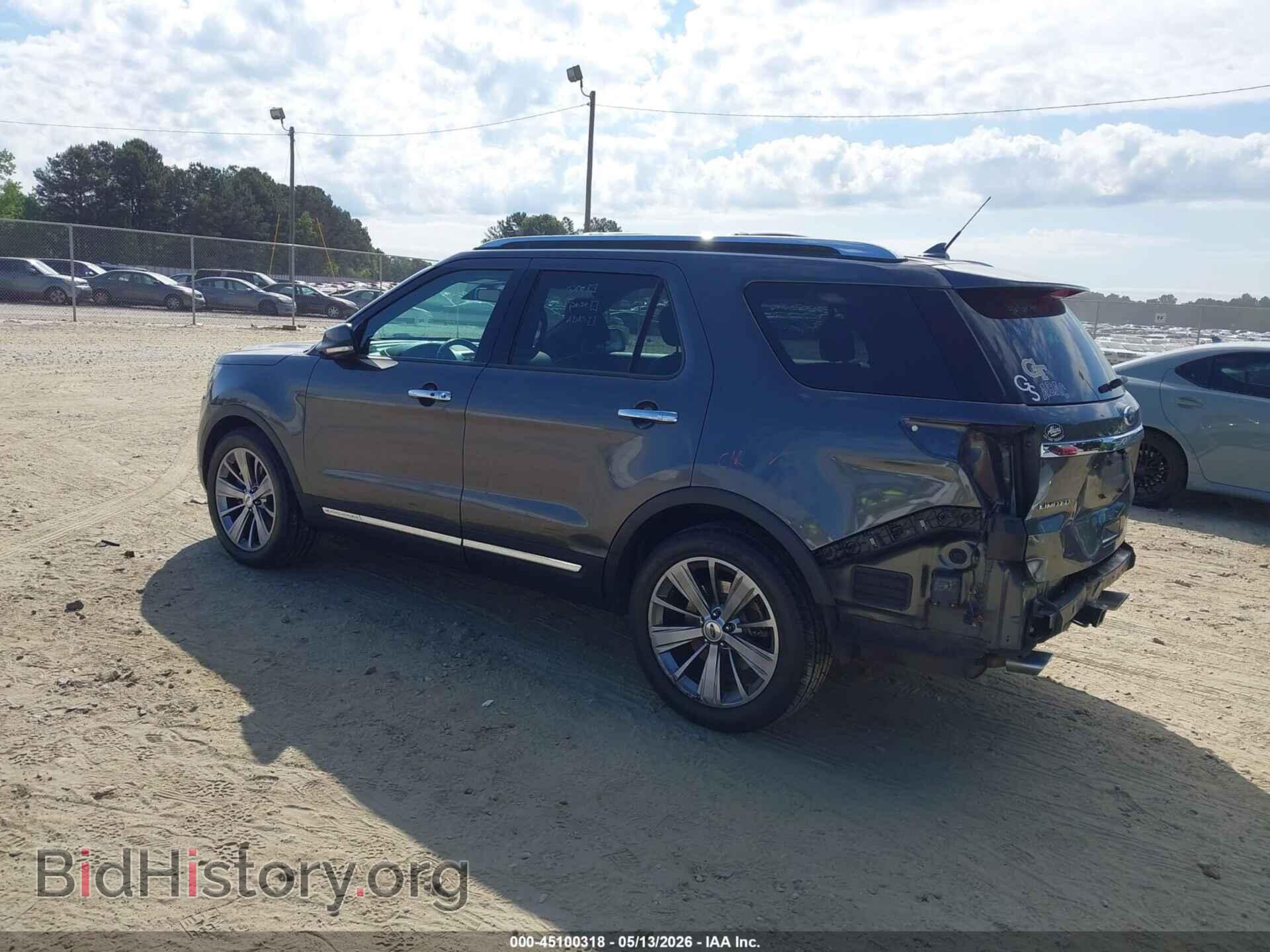 2018 FORD EXPLORER - VIN: 1FM5K7F82JGB84299 - Photo 3