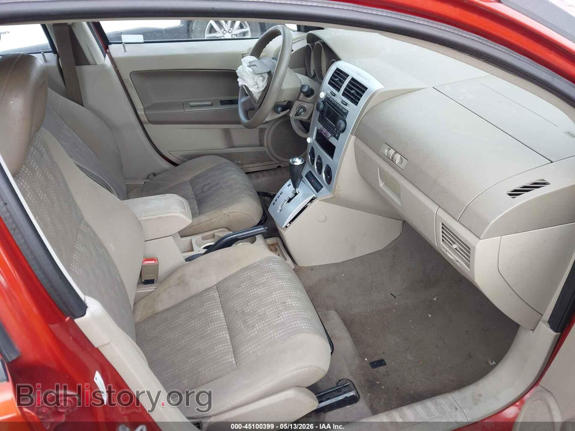 2007 DODGE CALIBER - VIN: 1B3HB28B07D177697 - Photo 5