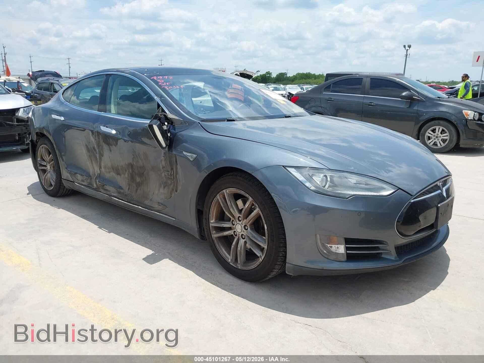 Photo 5YJSA1H11EFP47589 - TESLA MODEL S 2014
