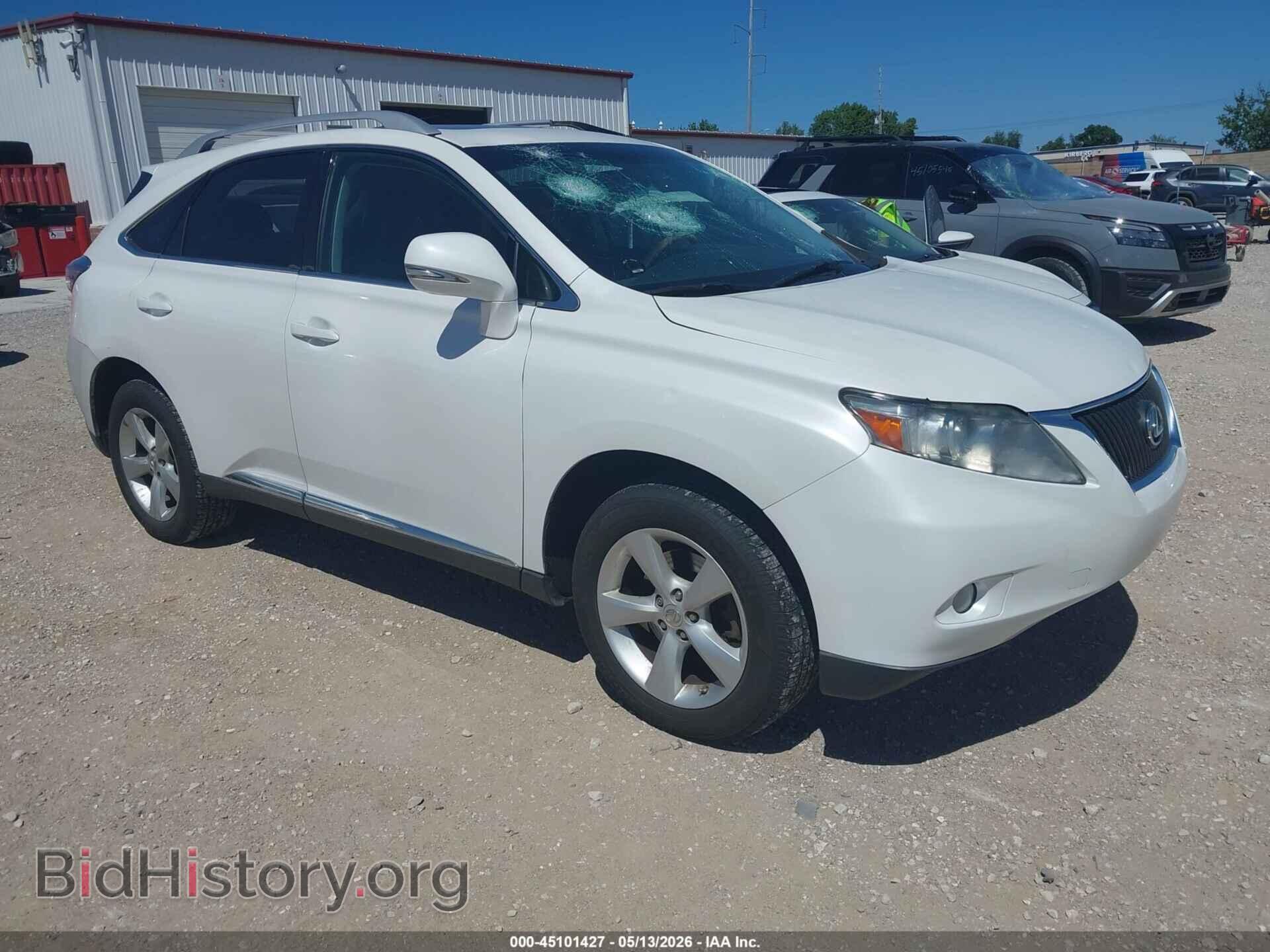 Photo 2T2BK1BA4CC143859 - LEXUS RX 350 2012