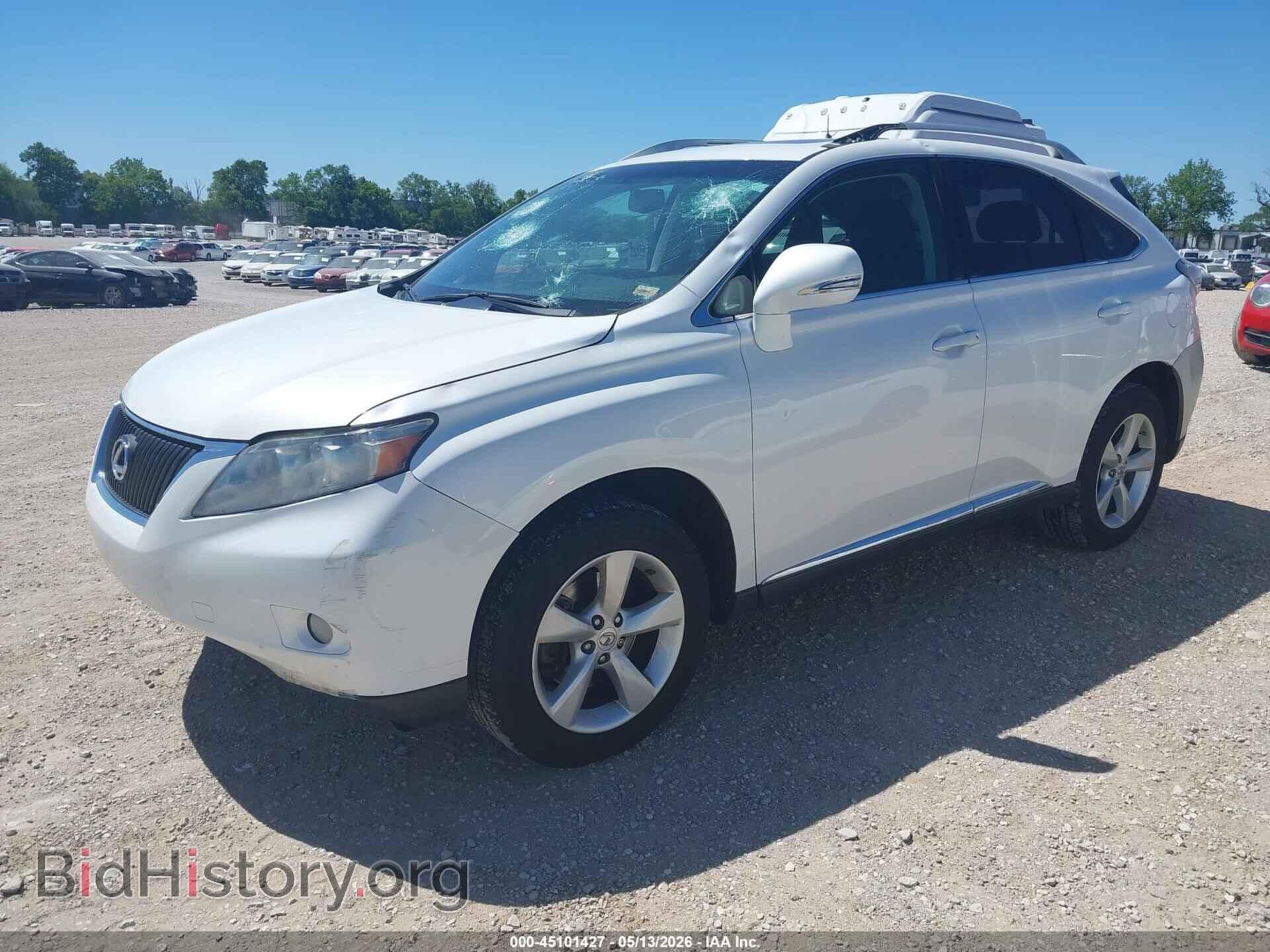 2012 LEXUS RX 350 - VIN: 2T2BK1BA4CC143859 - Фото 2