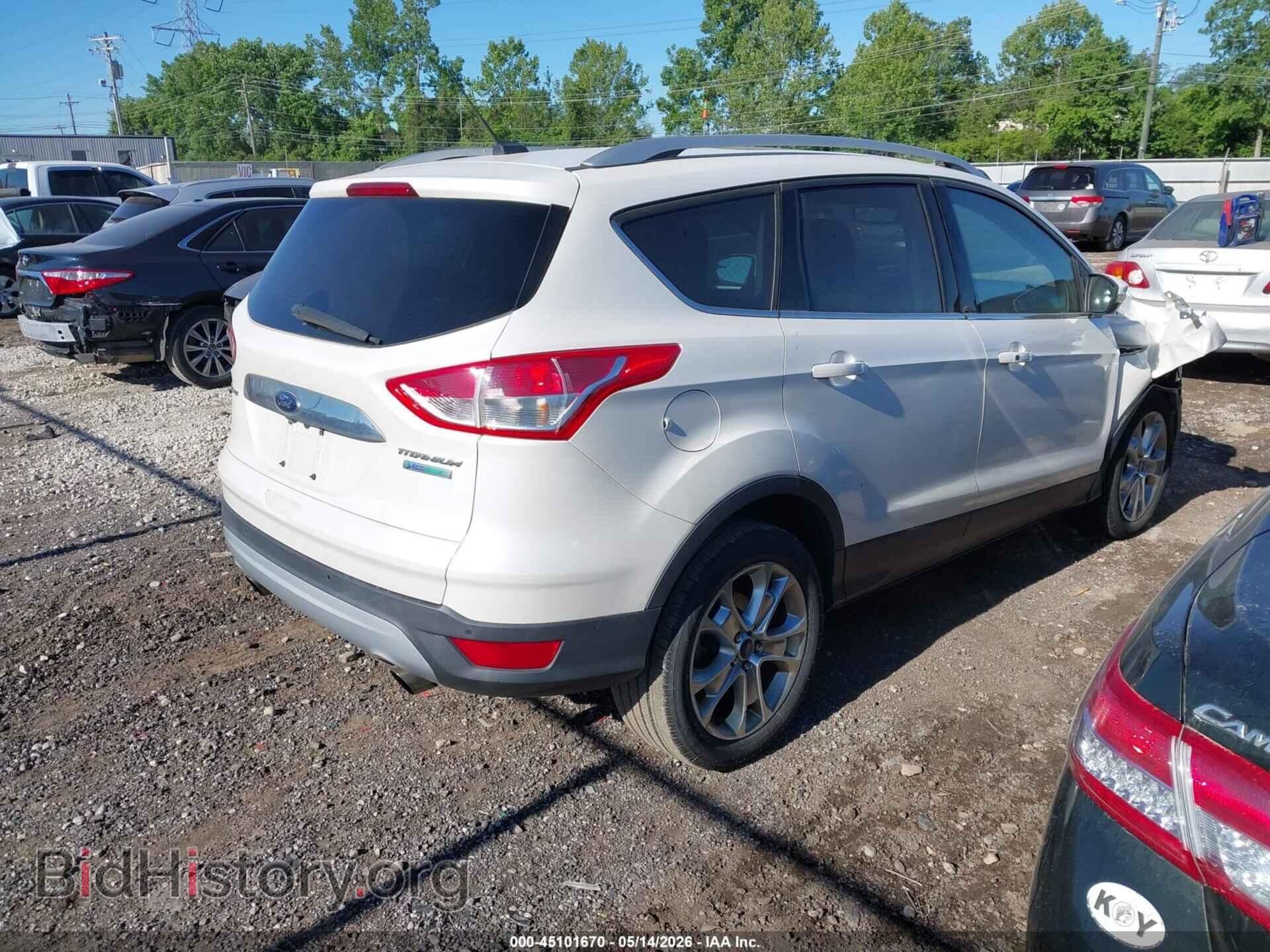 2014 FORD ESCAPE - VIN: 1FMCU0J96EUC19281 - Фото 4