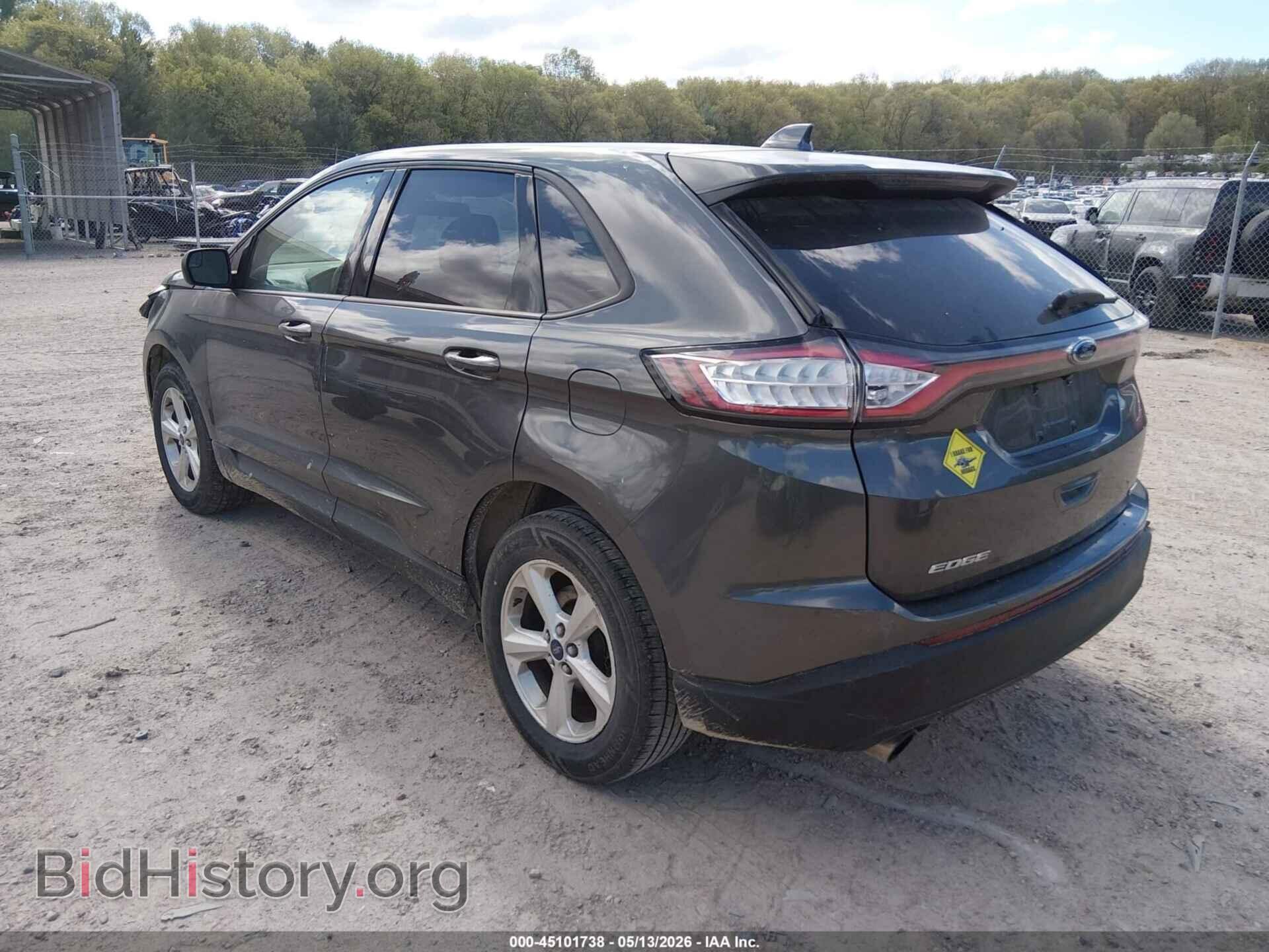 2015 FORD EDGE - VIN: 2FMTK3G93FBB43511 - Фото 3
