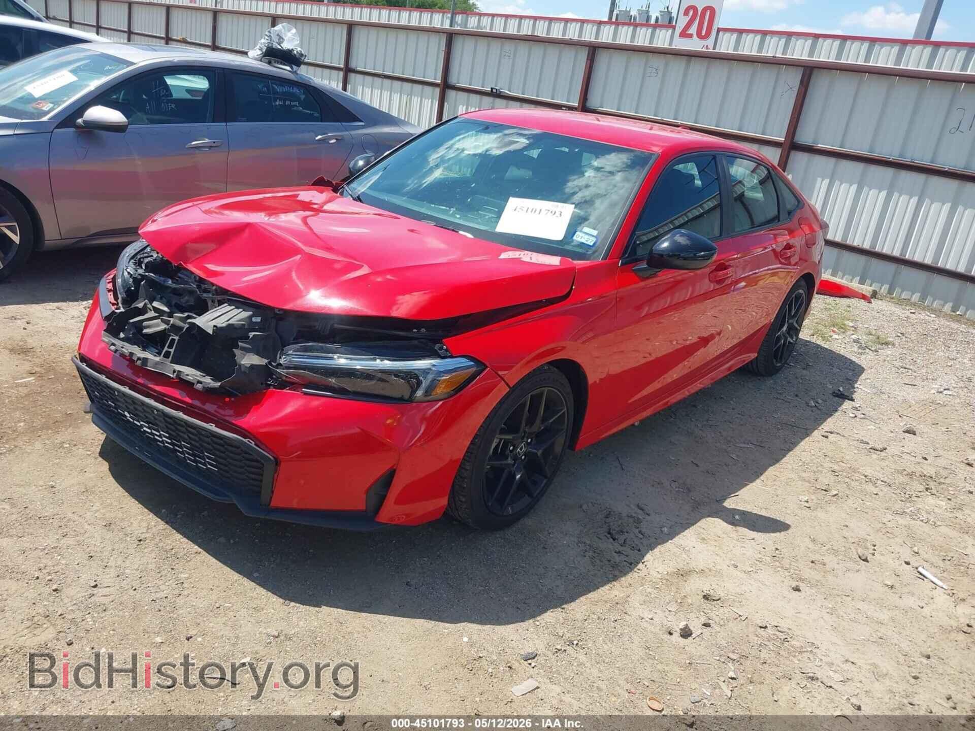 2025 HONDA CIVIC - VIN: 2HGFE2F55SH567086 - Фото 2