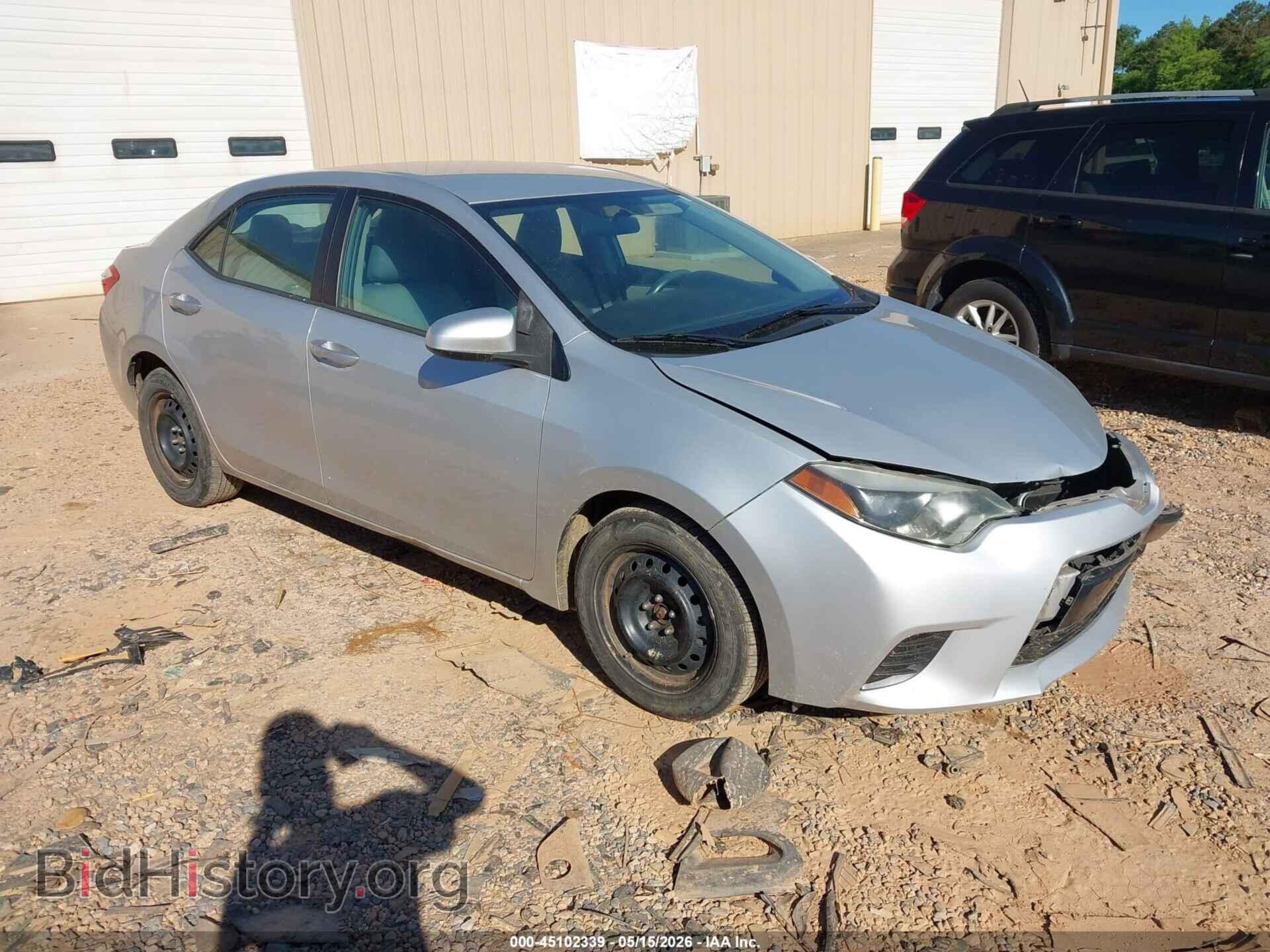 Photo 2T1BURHE5FC463347 - TOYOTA COROLLA 2015
