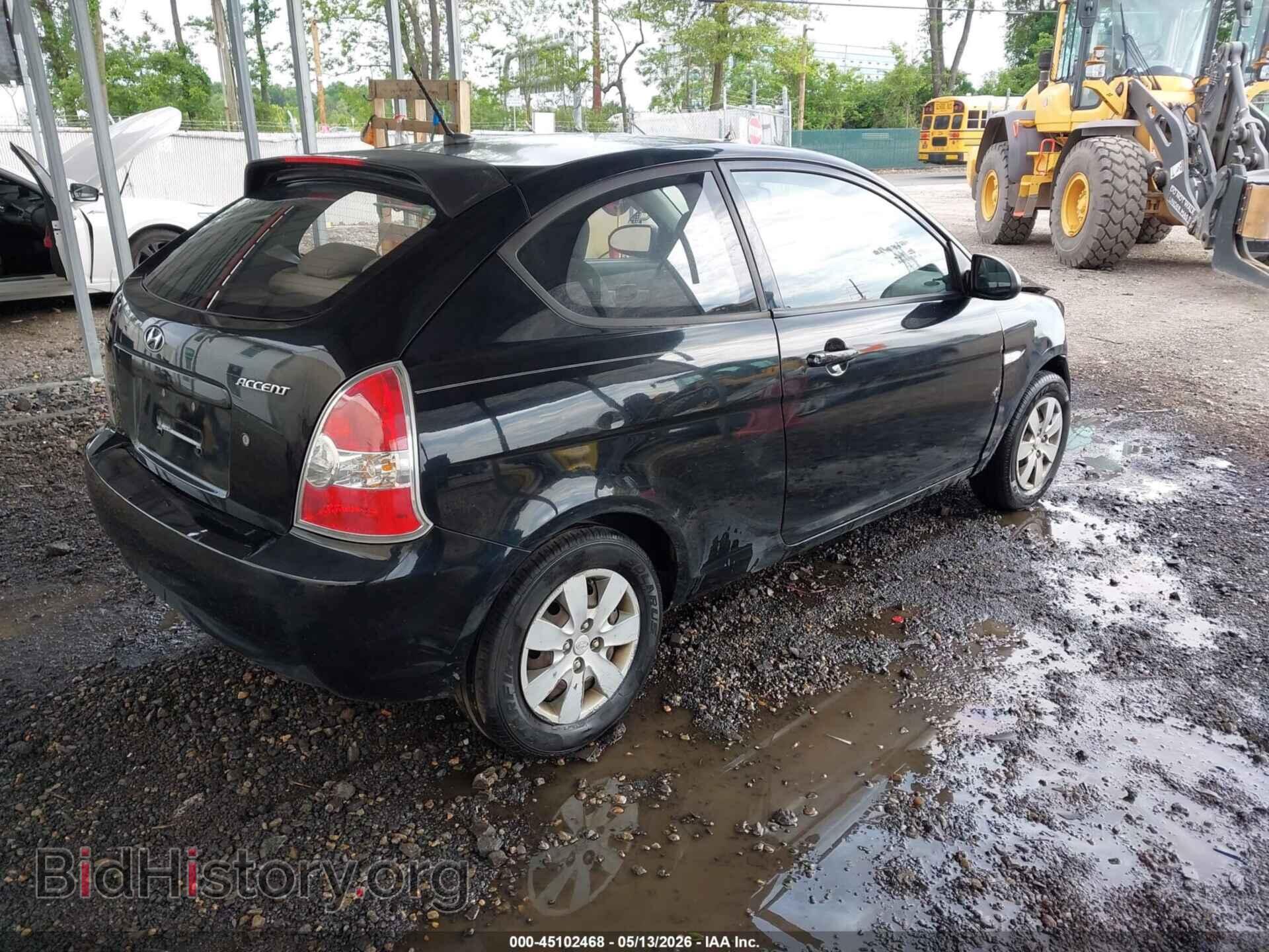 2008 HYUNDAI ACCENT - VIN: KMHCM36C88U103204 - Фото 4