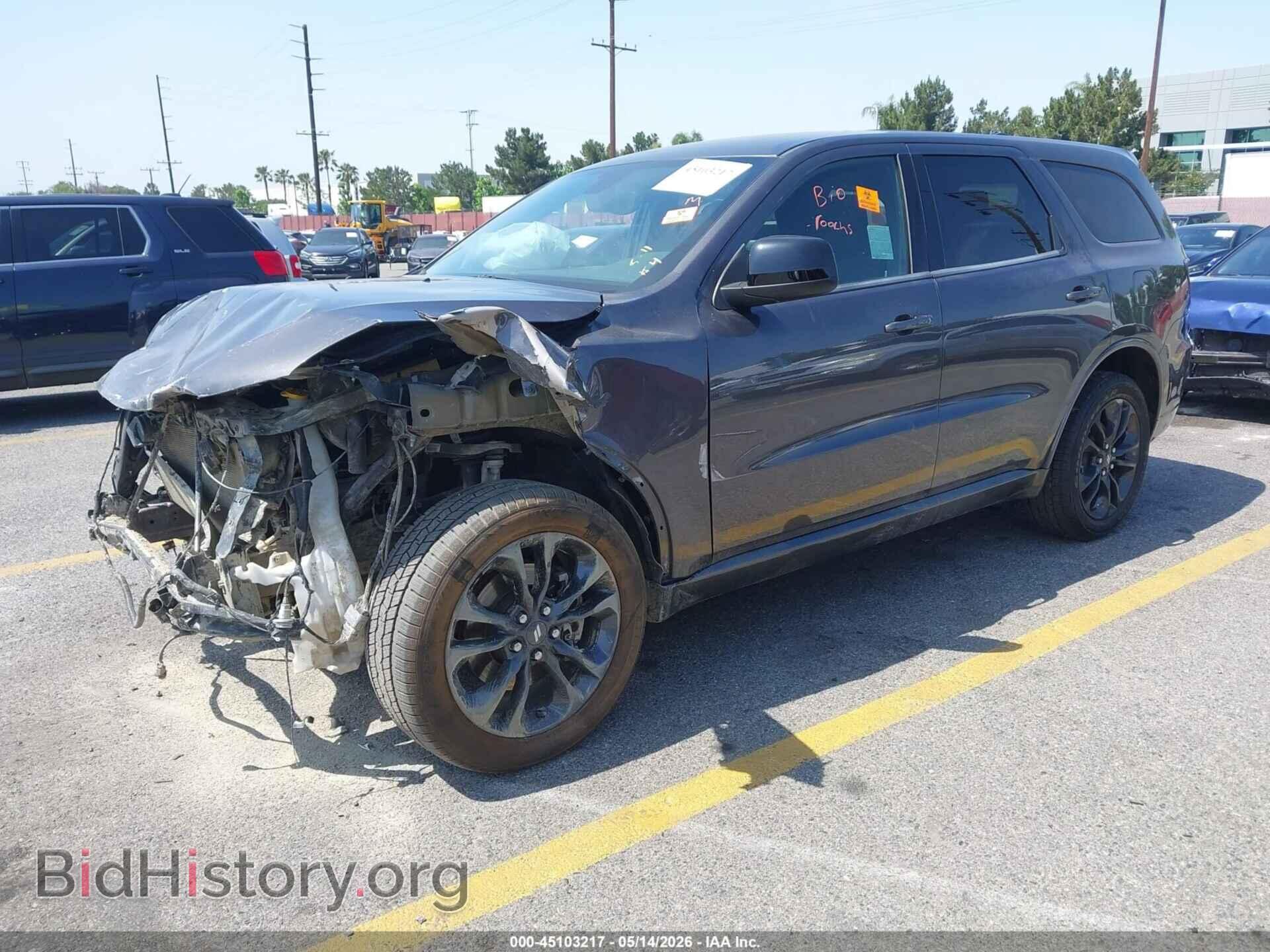 2021 DODGE DURANGO - VIN: 1C4RDHAG1MC761971 - Фото 2