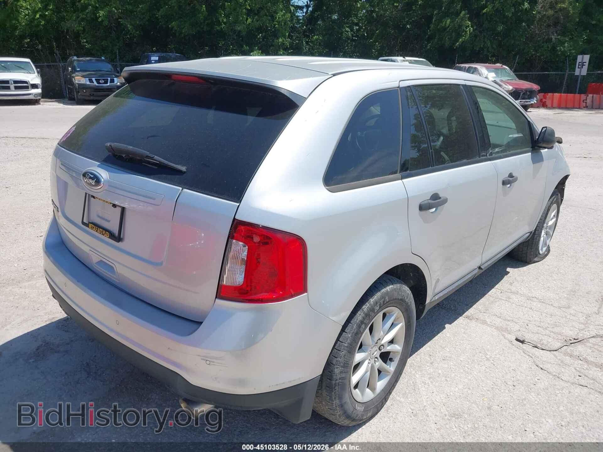 2013 FORD EDGE - VIN: 2FMDK3GC9DBB64487 - Фото 4