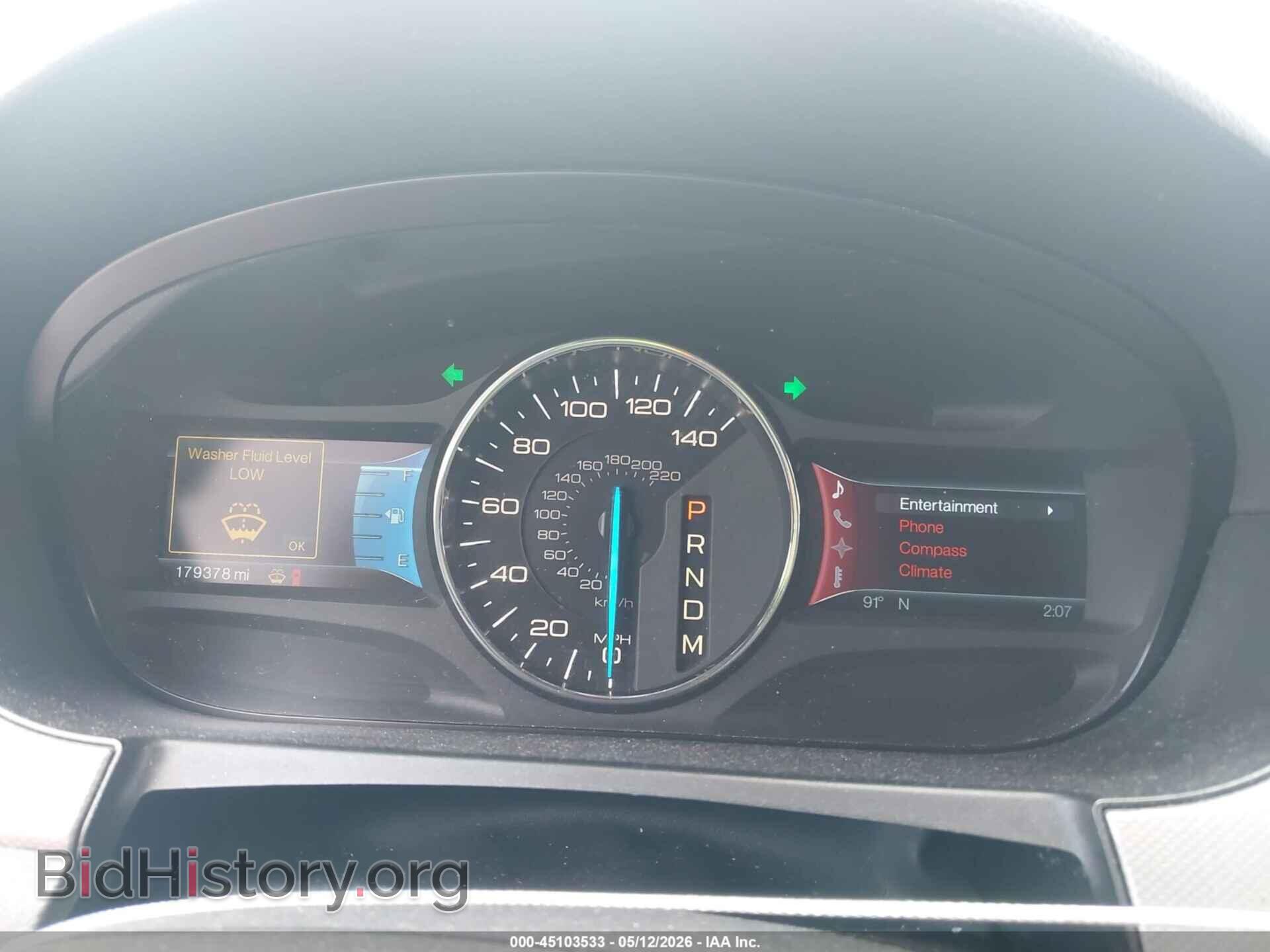 2011 FORD EDGE - VIN: 2FMDK3JC0BBB07455 - Фото 7