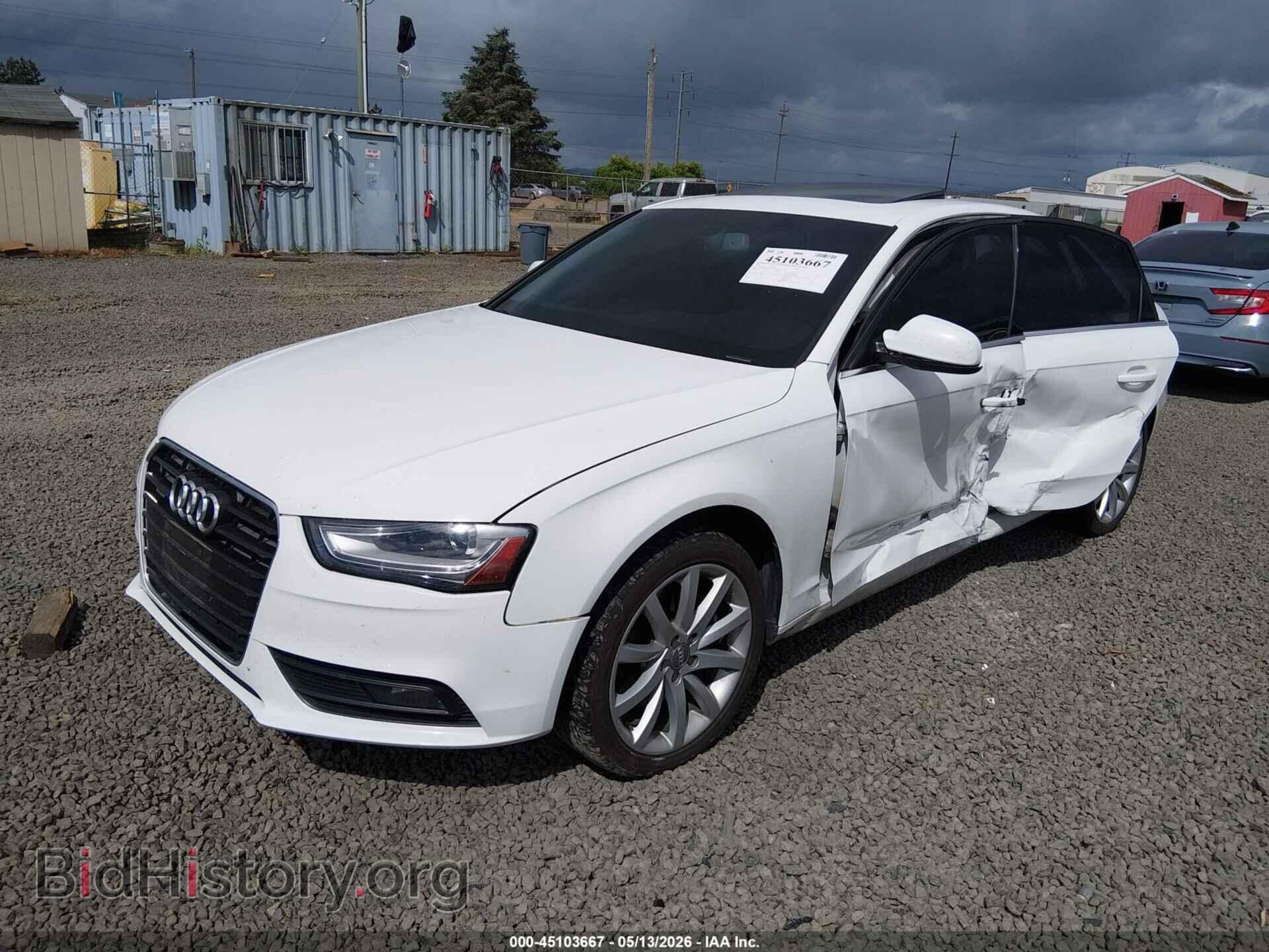 2013 AUDI A4 - VIN: WAUFFAFL0DN050340 - Фото 2