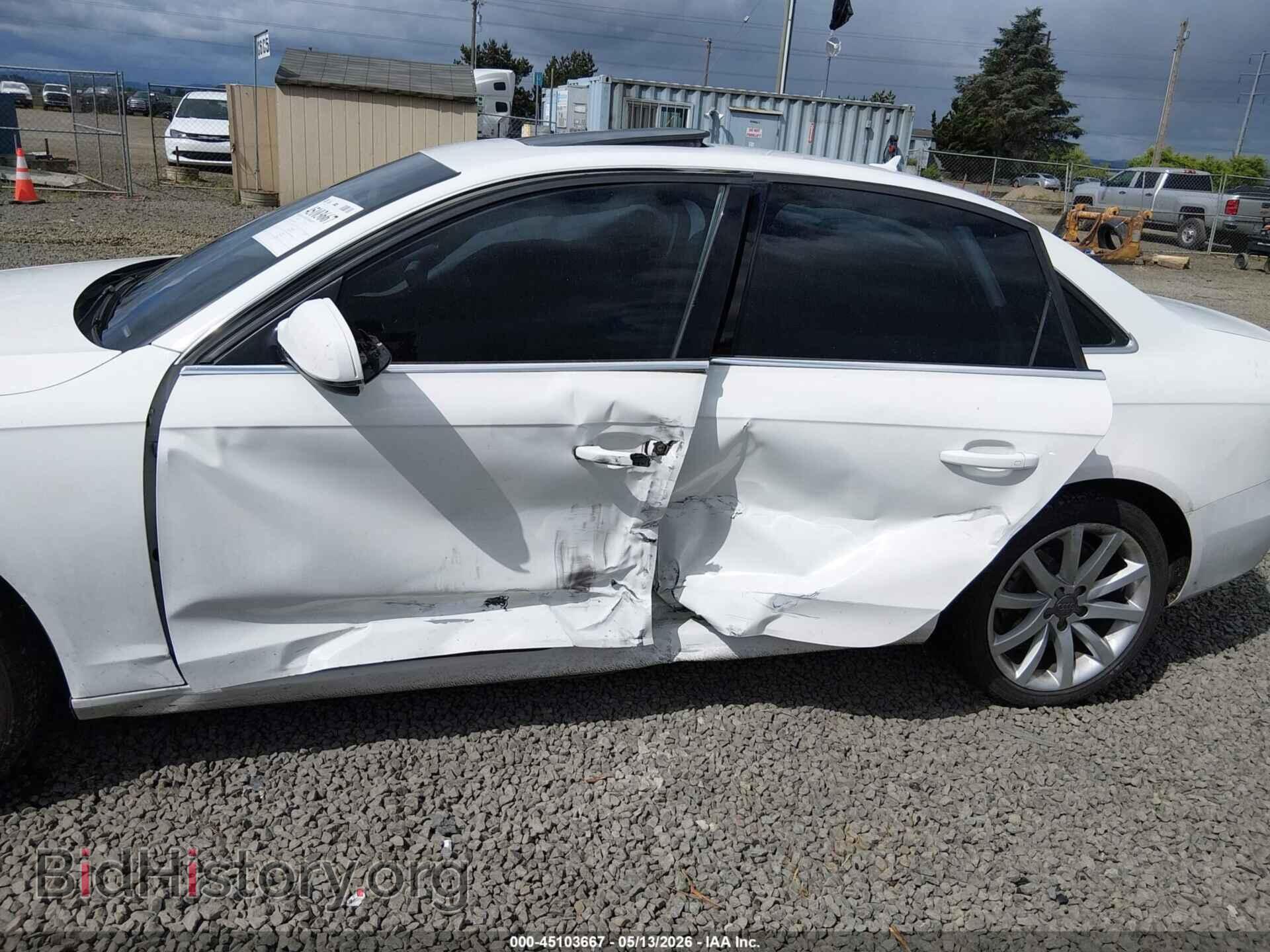 2013 AUDI A4 - VIN: WAUFFAFL0DN050340 - Фото 6