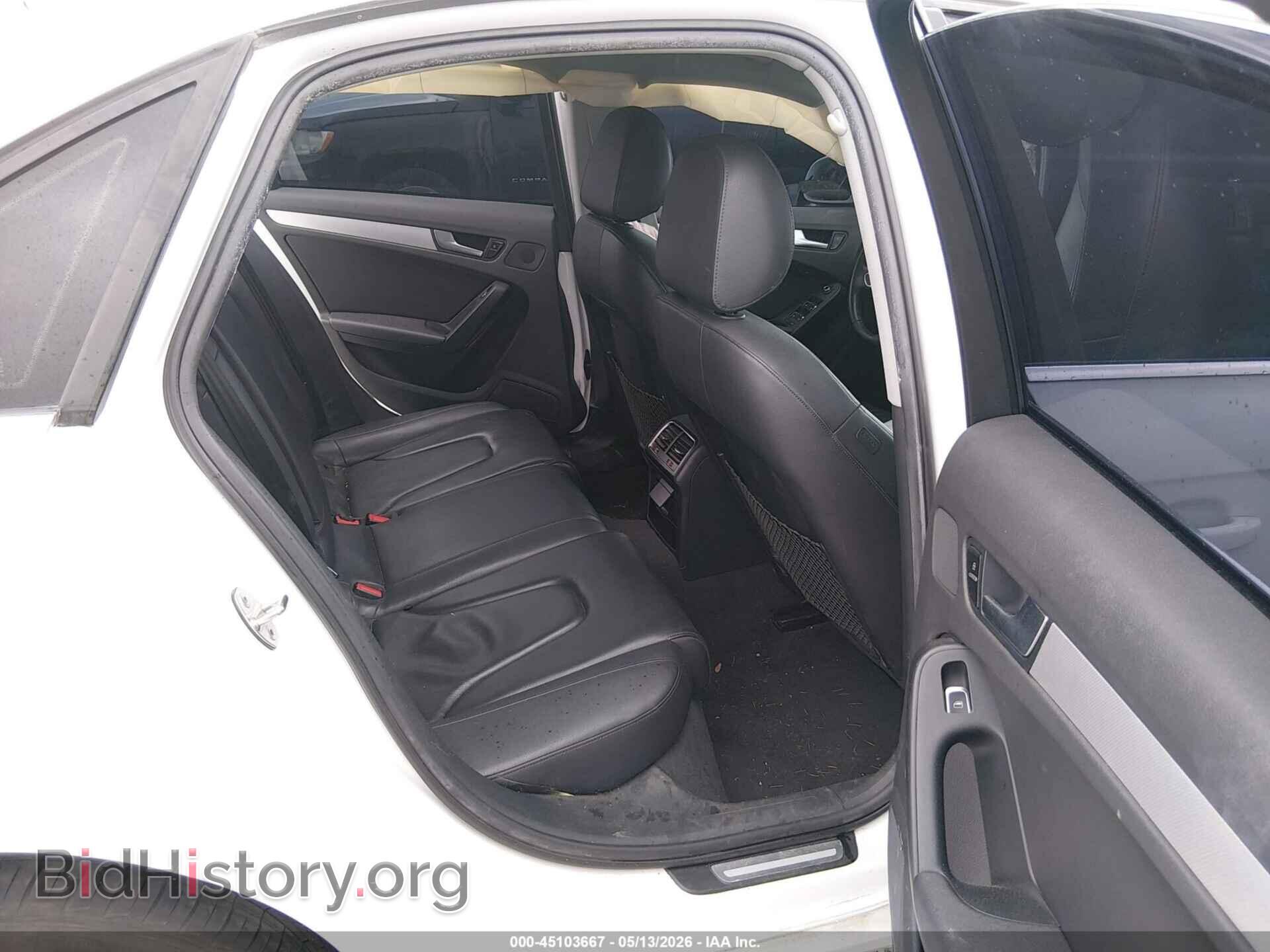 2013 AUDI A4 - VIN: WAUFFAFL0DN050340 - Фото 8