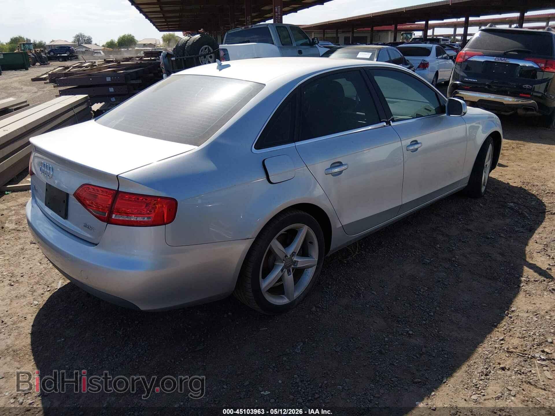 2012 AUDI A4 - VIN: WAUAFAFL7CN002536 - Фото 4