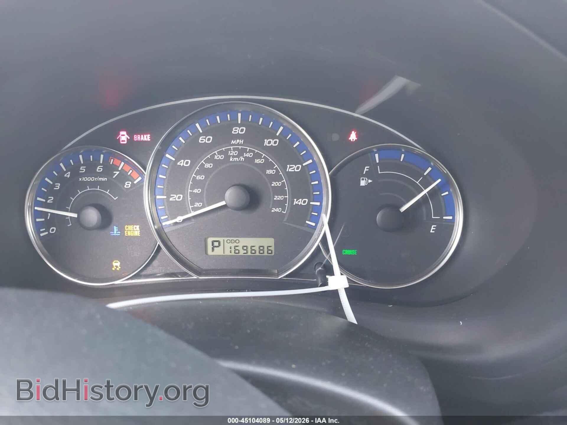 2012 SUBARU FORESTER - VIN: JF2SHAEC5CH462863 - Фото 7