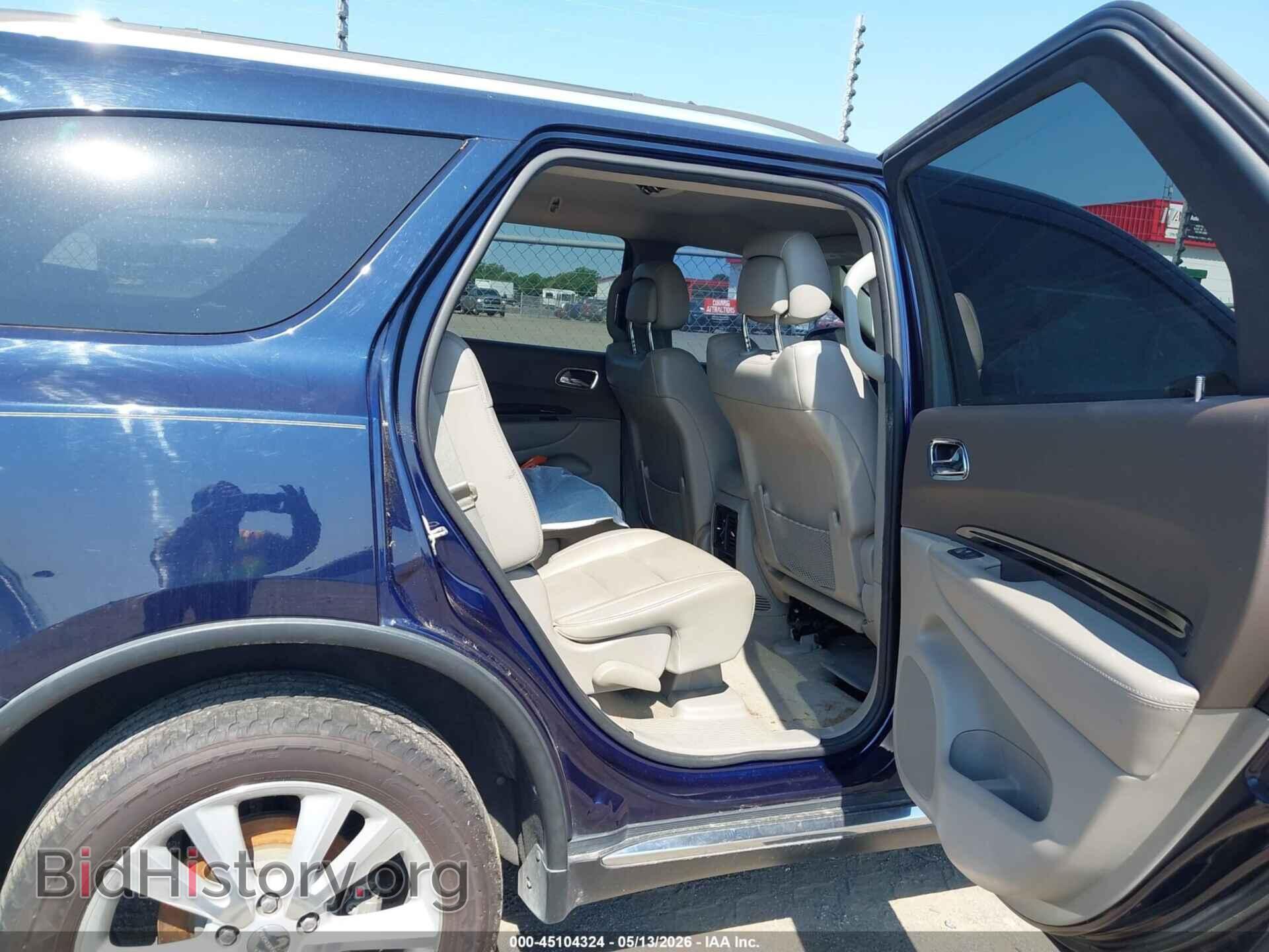 2012 DODGE DURANGO - VIN: 1C4RDHDG5CC336022 - Photo 8