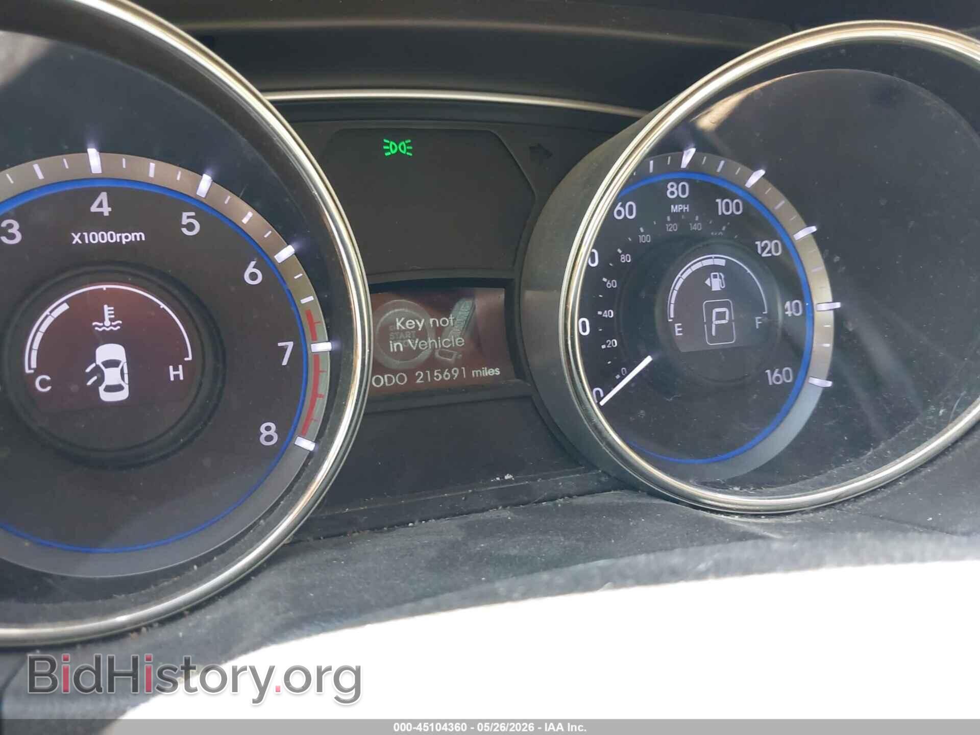 2013 HYUNDAI SONATA - VIN: 5NPEC4AC0DH623642 - Фото 7