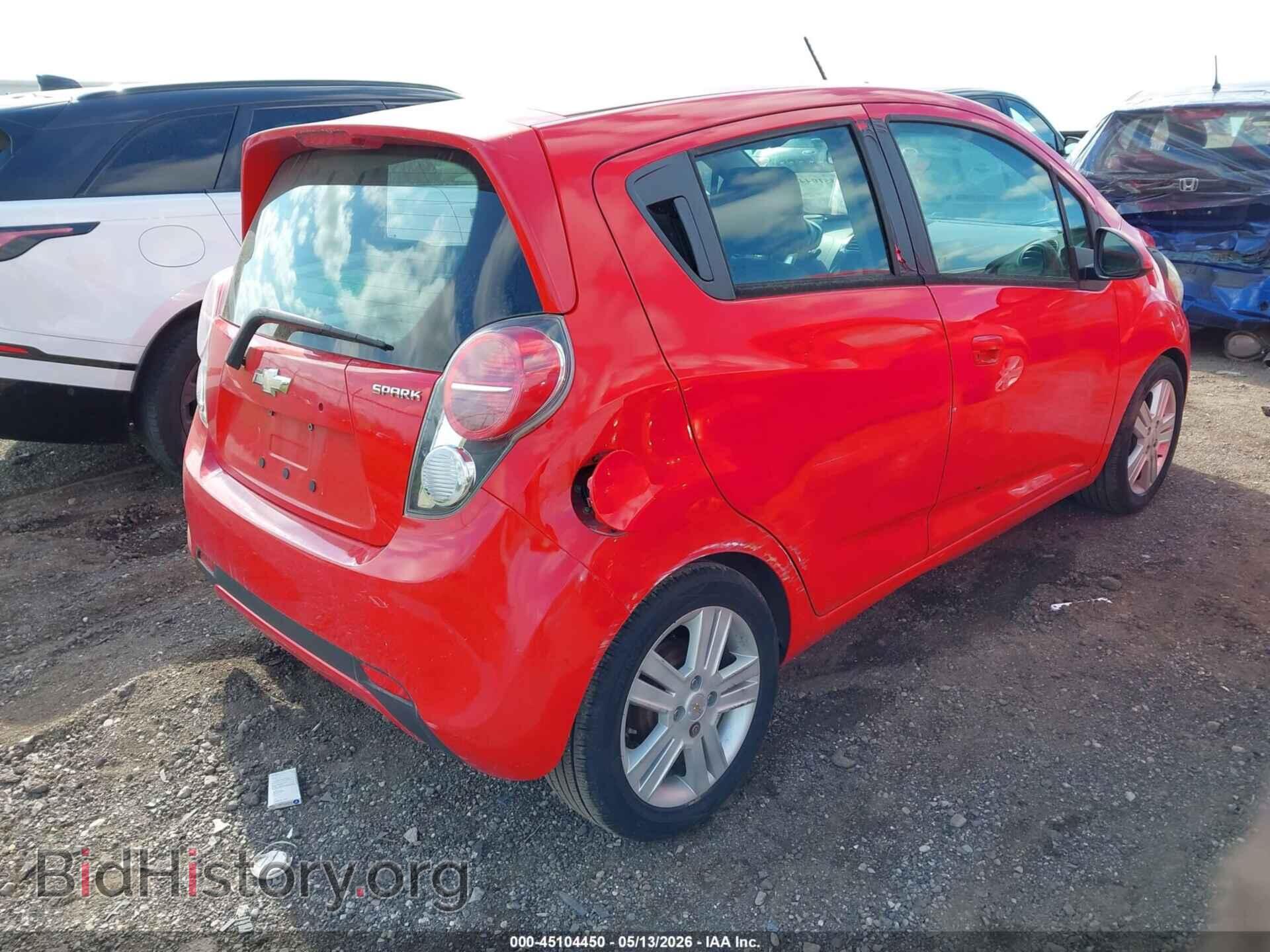 2014 CHEVROLET SPARK - VIN: KL8CD6S99EC568116 - Фото 4