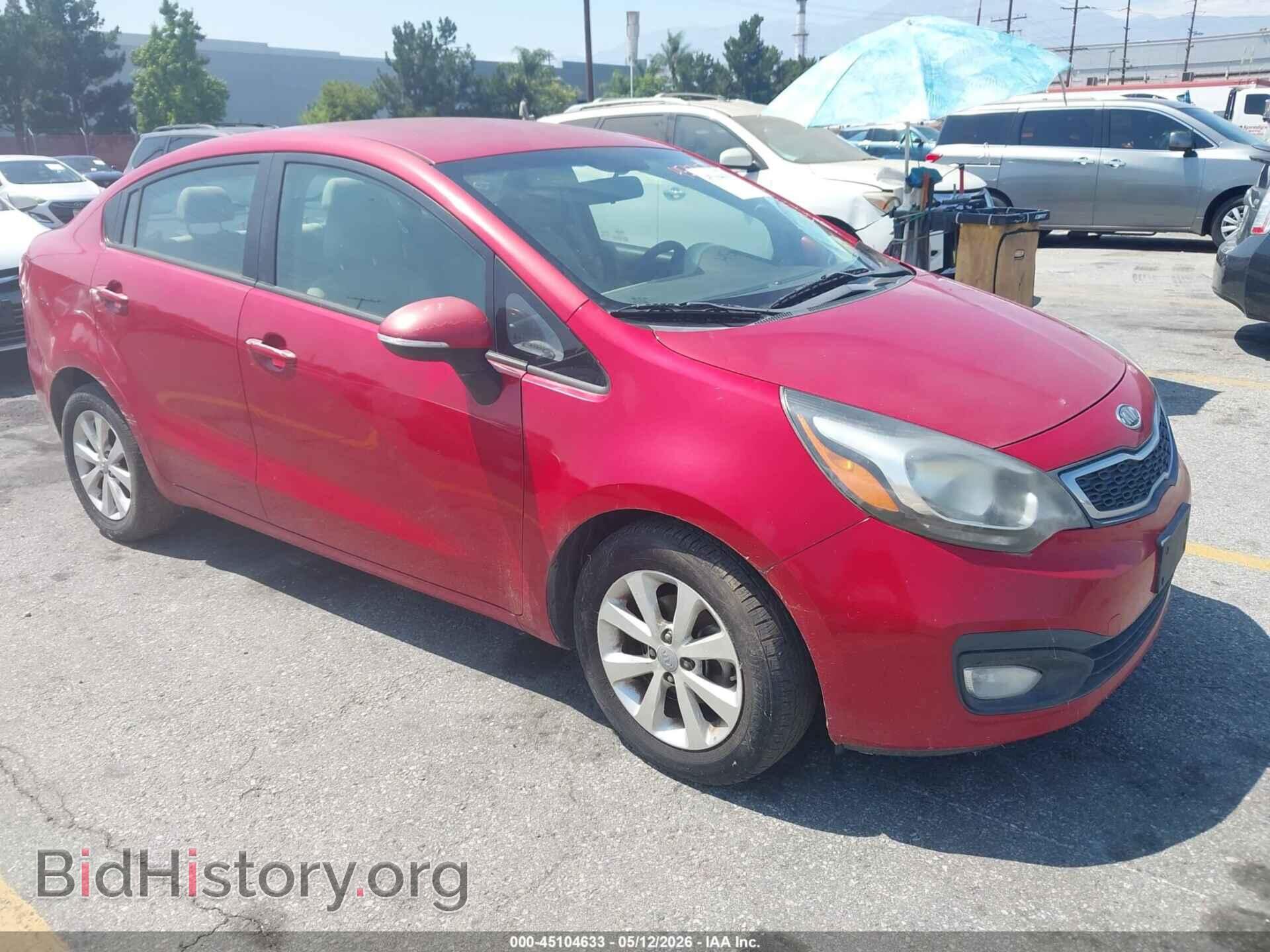Photo KNADN4A35C6094622 - KIA RIO 2012