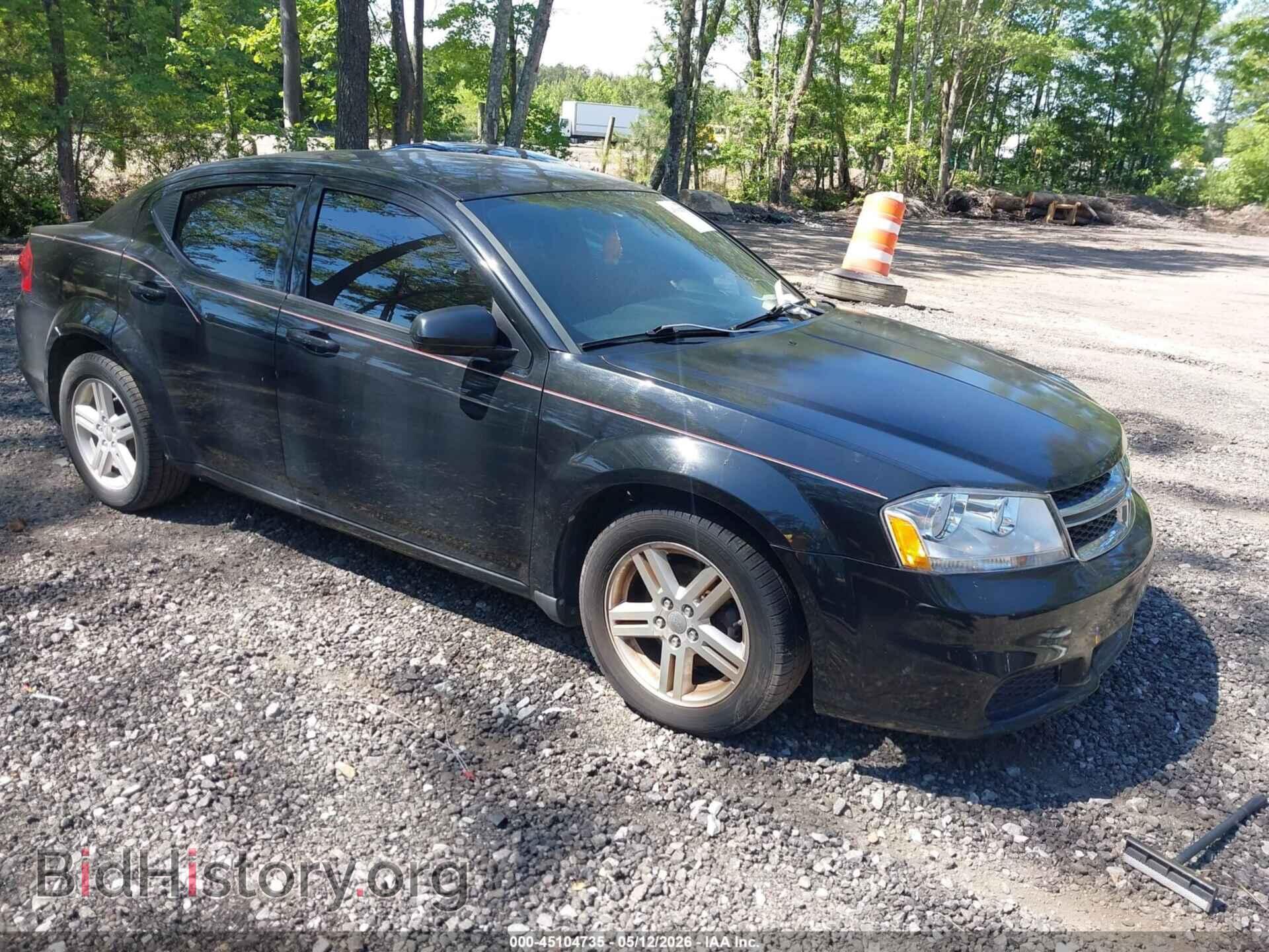 Photo 1C3CDZCB2CN207245 - DODGE AVENGER 2012