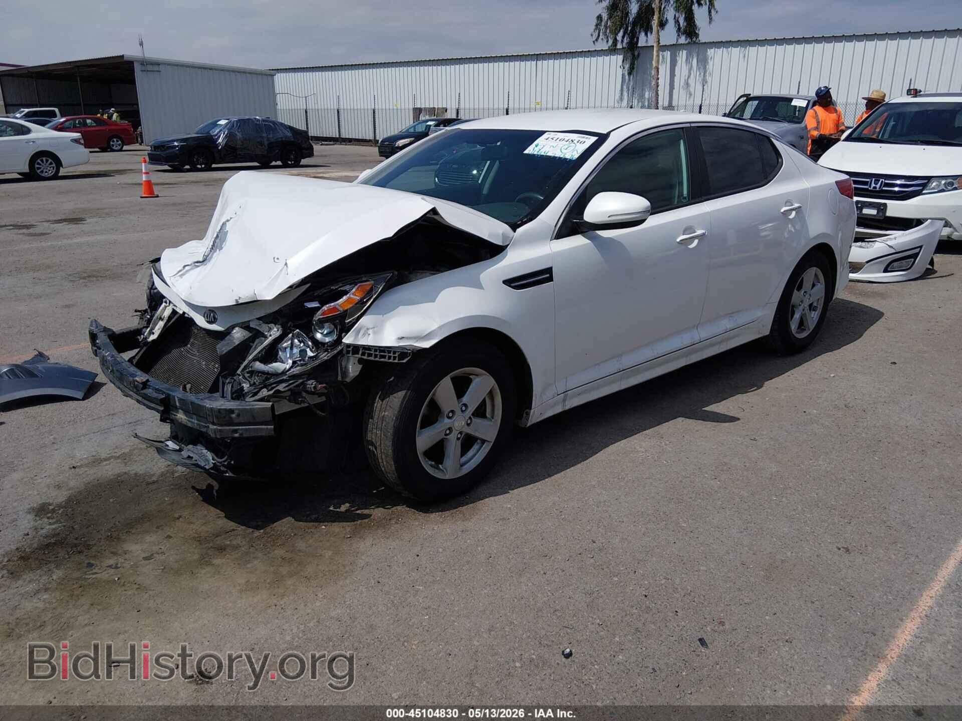 2015 KIA OPTIMA - VIN: KNAGM4A74F5642106 - Фото 2