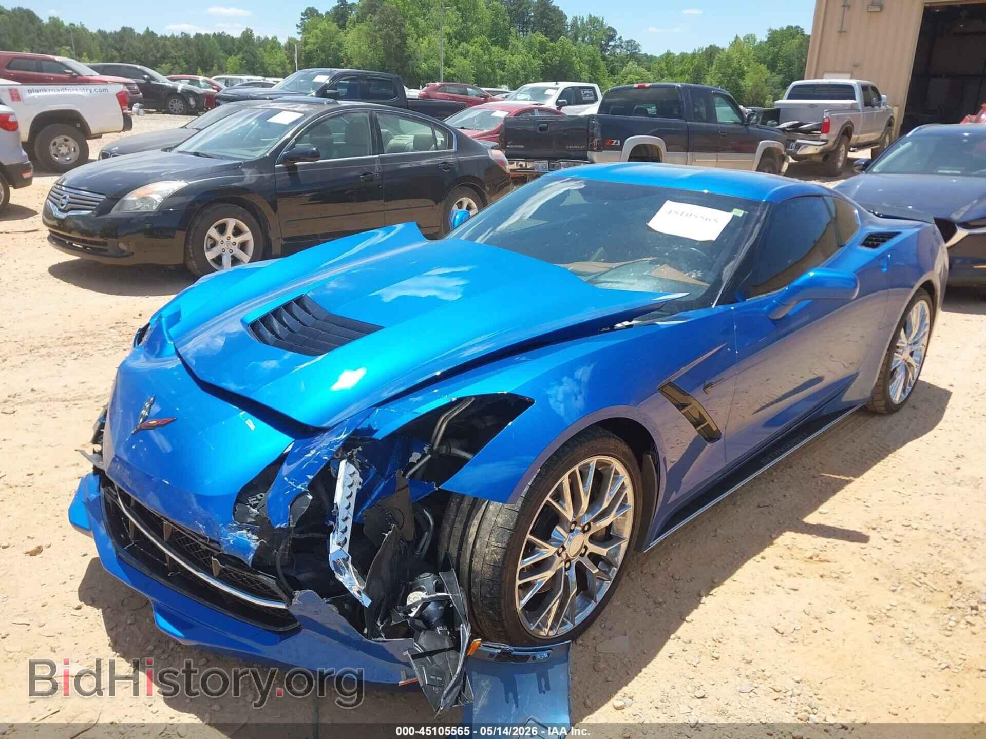 2015 CHEVROLET CORVETTE - VIN: 1G1YM2D75F5124439 - Фото 2