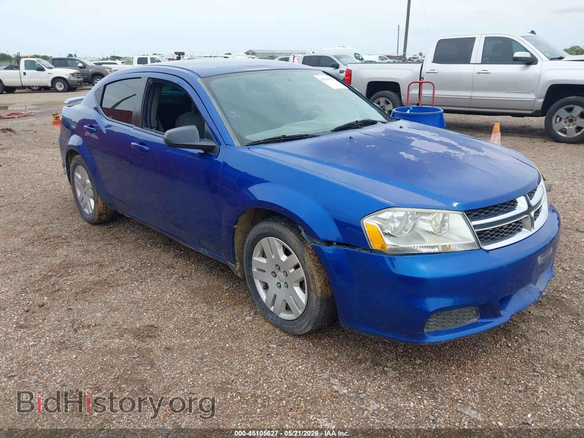 Photo 1C3CDZAB2DN771059 - DODGE AVENGER 2013