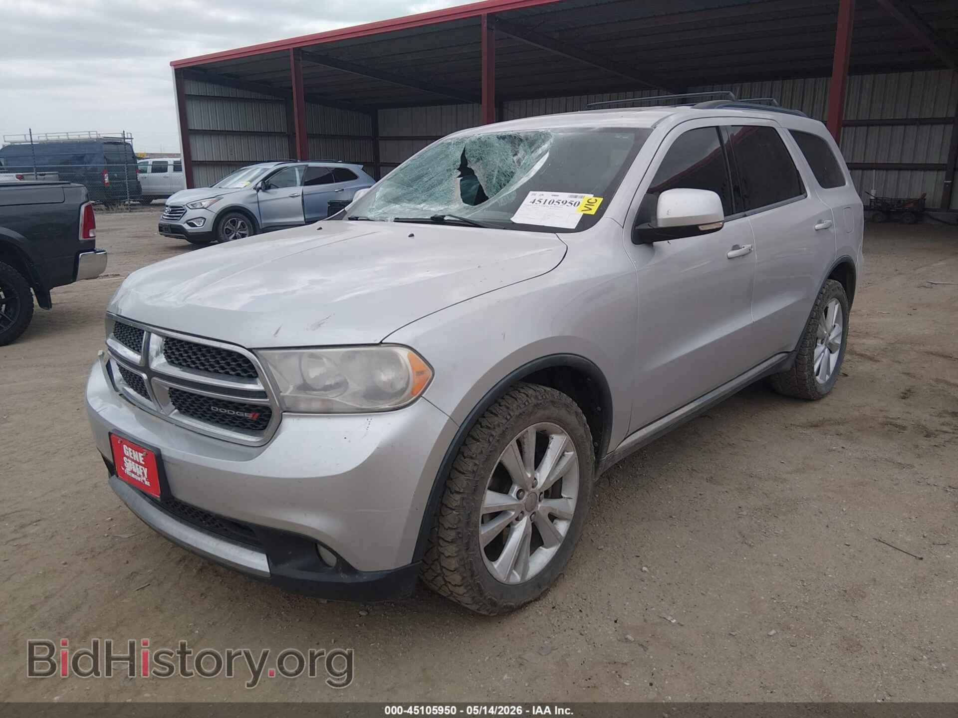 2012 DODGE DURANGO - VIN: 1C4RDJDG1CC301419 - Фото 2
