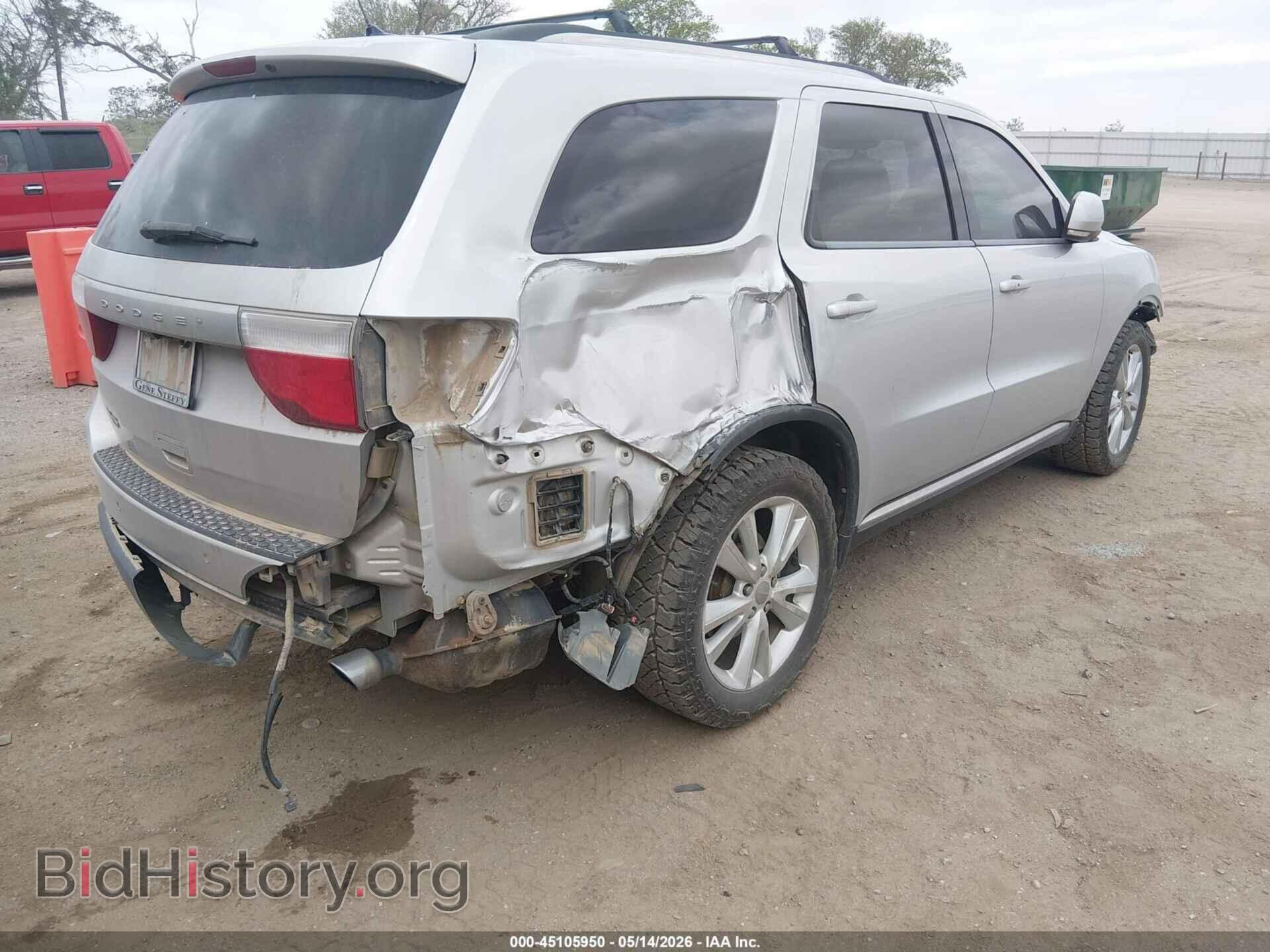2012 DODGE DURANGO - VIN: 1C4RDJDG1CC301419 - Фото 4
