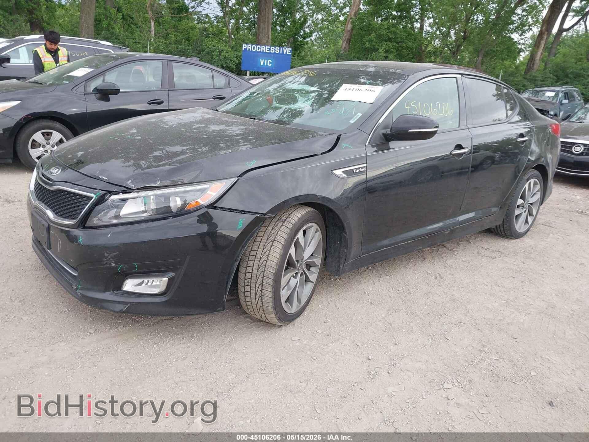 2014 KIA OPTIMA - VIN: 5XXGR4A67EG295389 - Фото 2