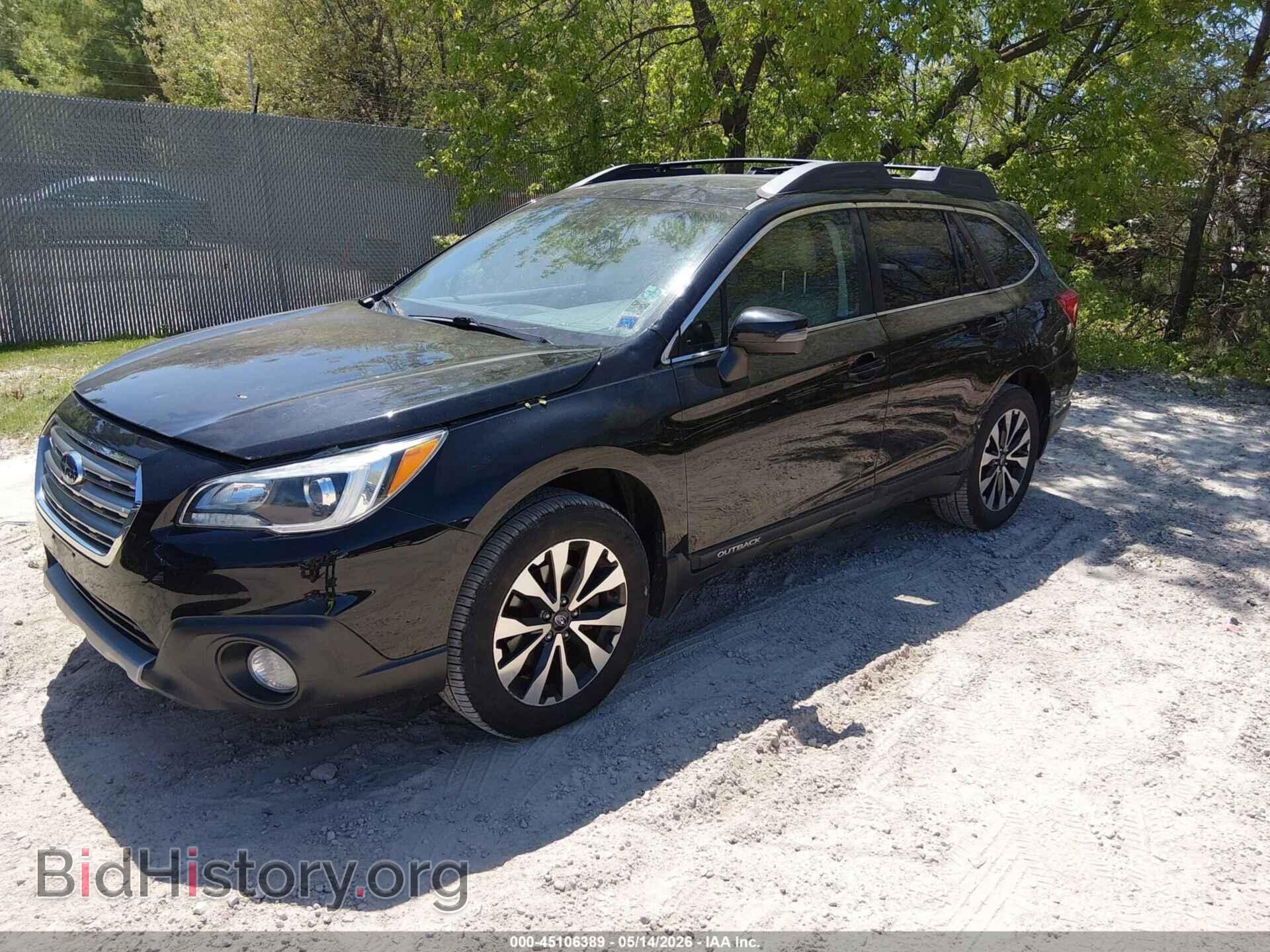 2016 SUBARU OUTBACK - VIN: 4S4BSBNC1G3301687 - Фото 2