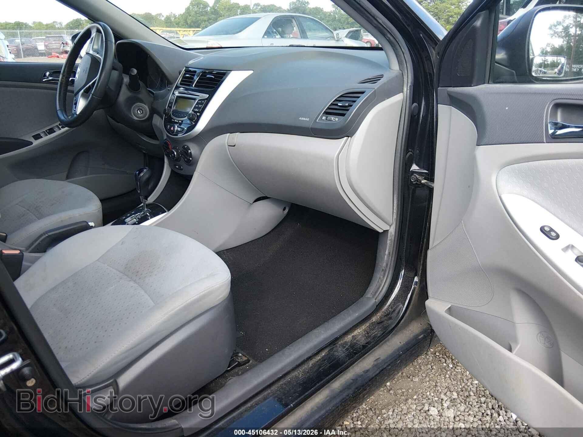 2012 HYUNDAI ACCENT - VIN: KMHCU5AE2CU005024 - Фото 5