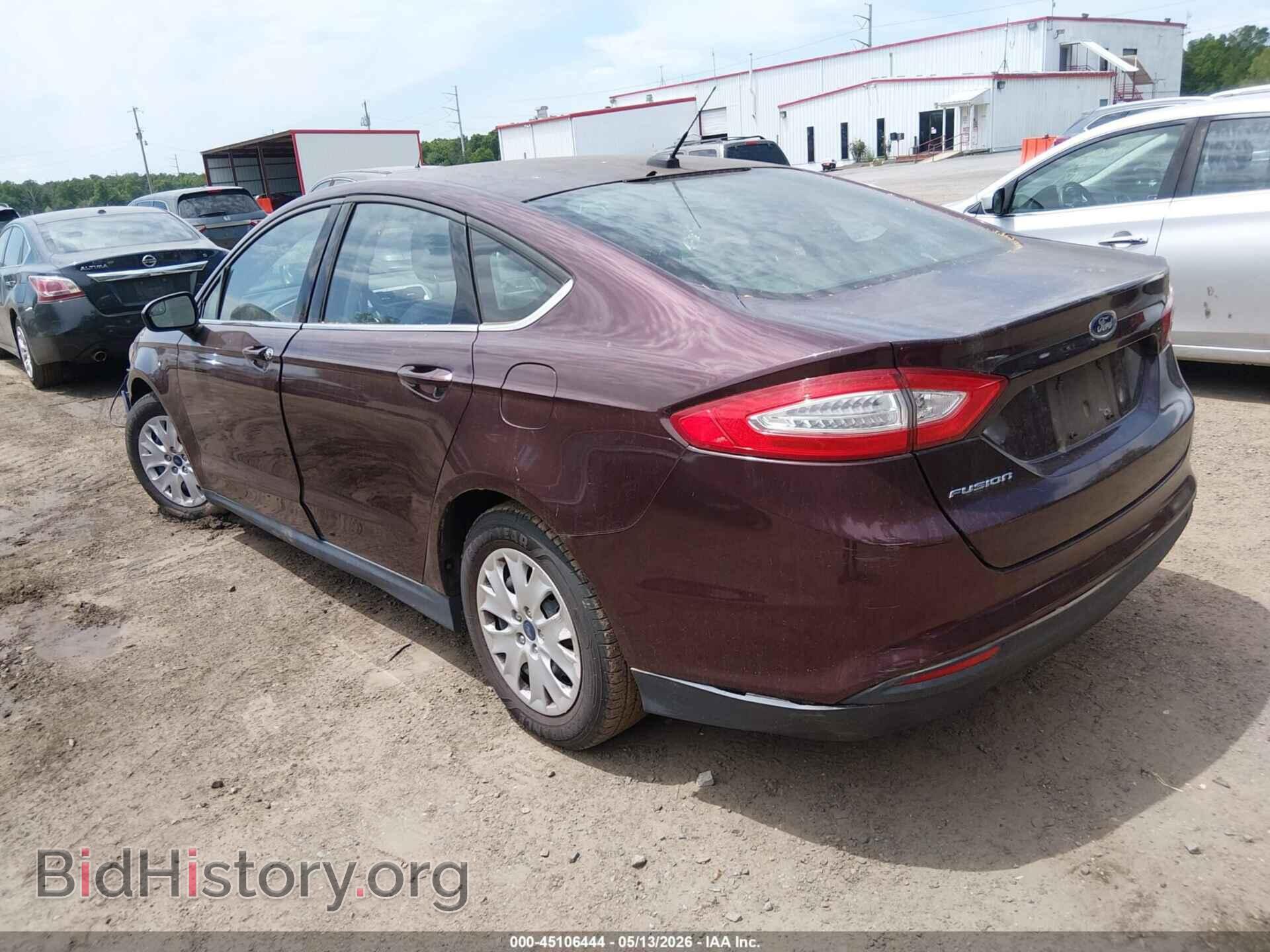 2013 FORD FUSION - VIN: 3FA6P0G7XDR259776 - Фото 3