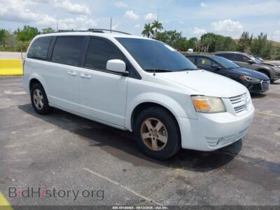 2010 Dodge GRAND CARAVAN SXT, white — VIN 2D4RN5D11AR317644, IAAI
