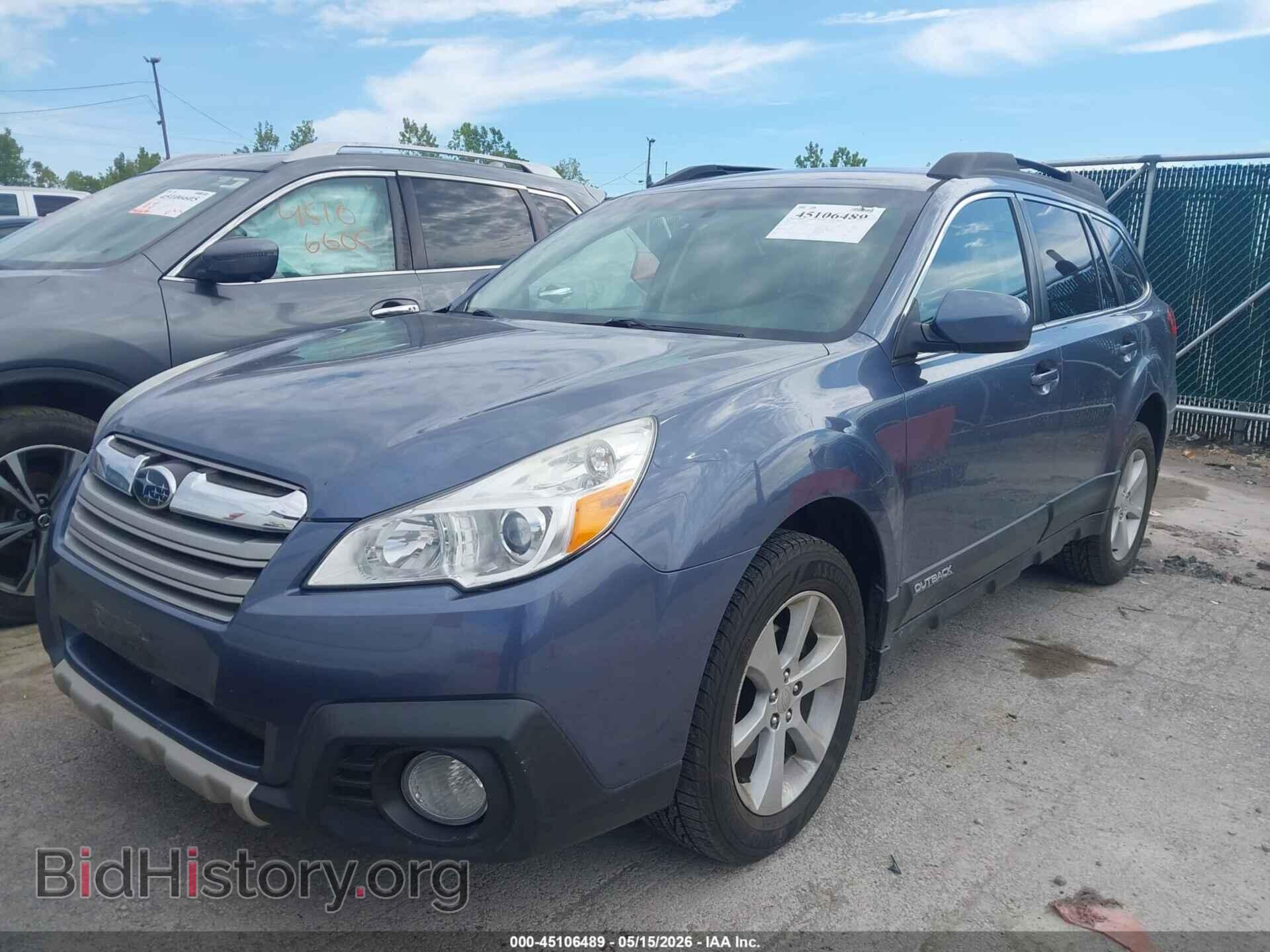 2014 SUBARU OUTBACK - VIN: 4S4BRCCC3E3326026 - Фото 2