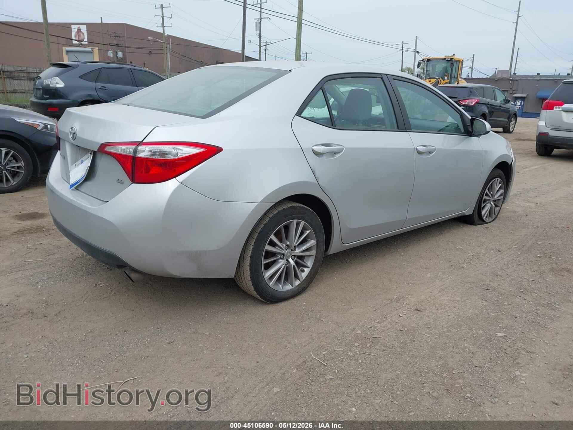 2014 TOYOTA COROLLA - VIN: 5YFBURHE8EP160979 - Фото 4
