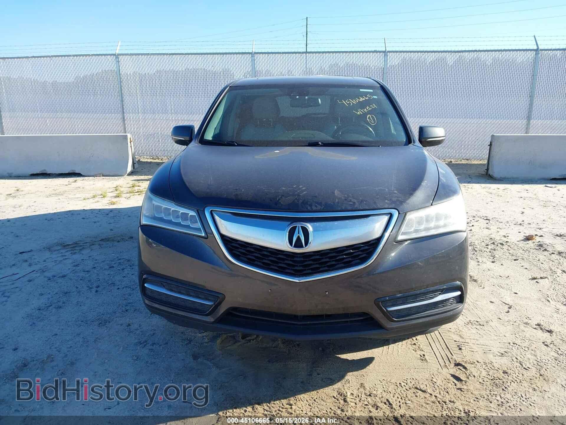 2014 ACURA MDX - VIN: 5FRYD4H41EB036082 - Photo 6