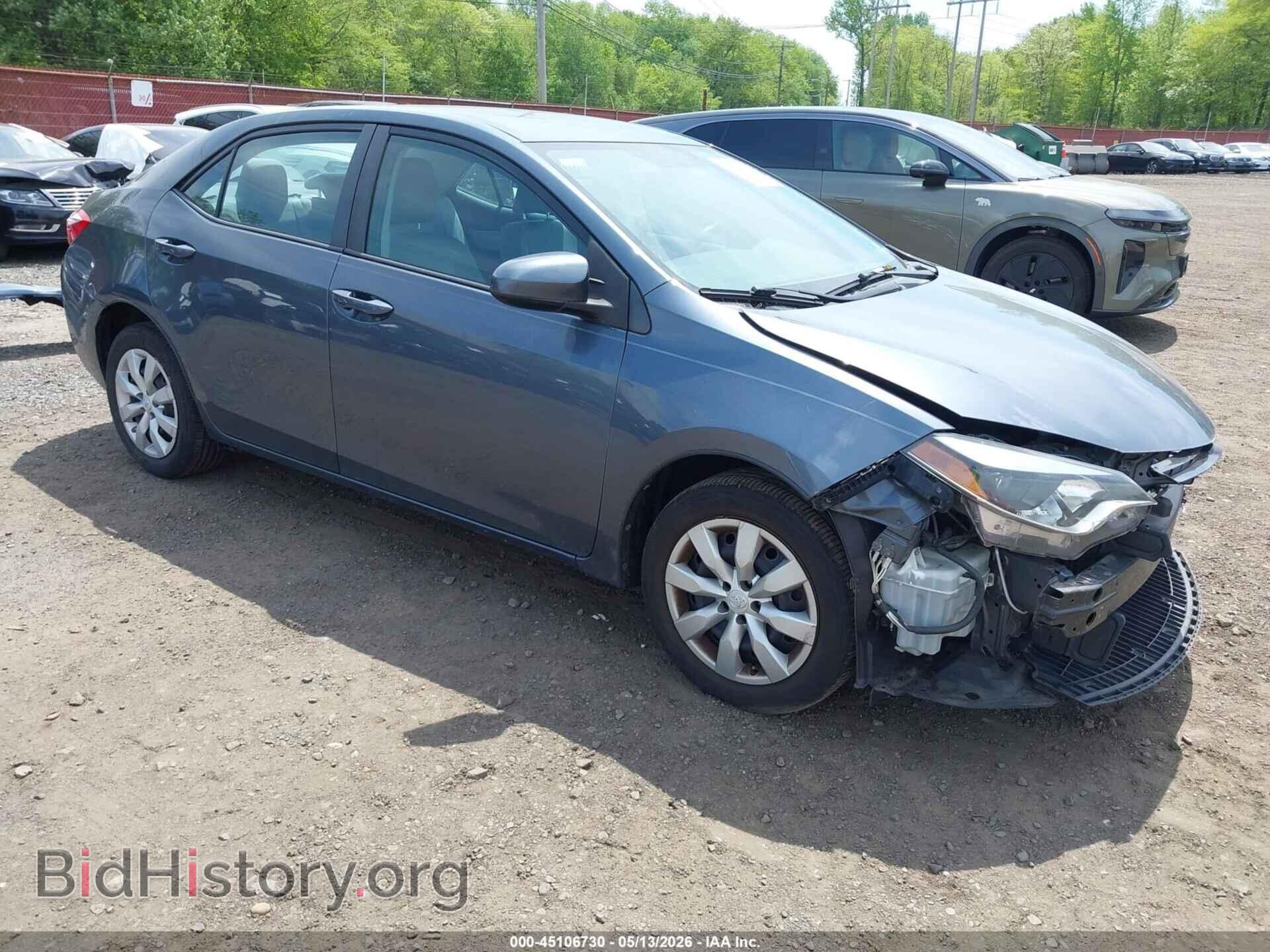 Photo 2T1BURHE9EC163941 - TOYOTA COROLLA 2014
