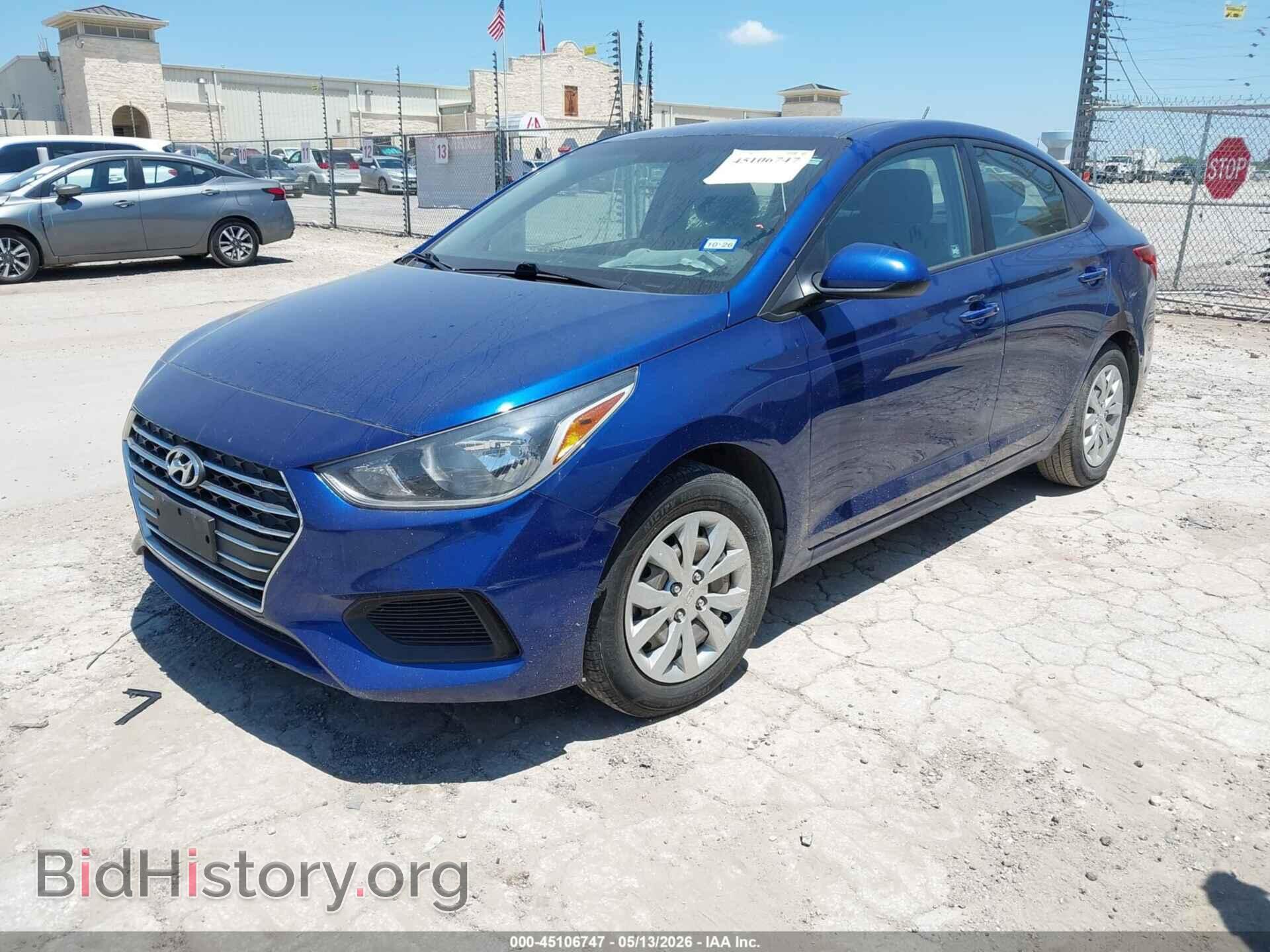 2021 HYUNDAI ACCENT - VIN: 3KPC24A60ME147465 - Фото 2