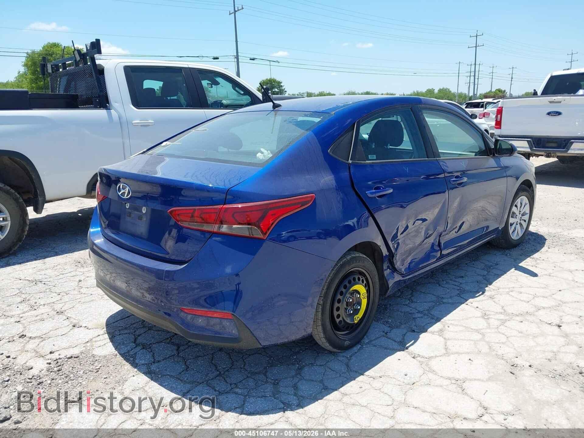 2021 HYUNDAI ACCENT - VIN: 3KPC24A60ME147465 - Фото 4