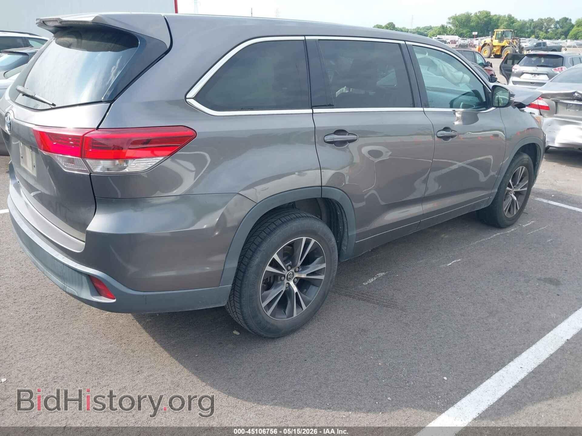 2018 TOYOTA HIGHLANDER - VIN: 5TDZZRFH9JS239821 - Фото 4