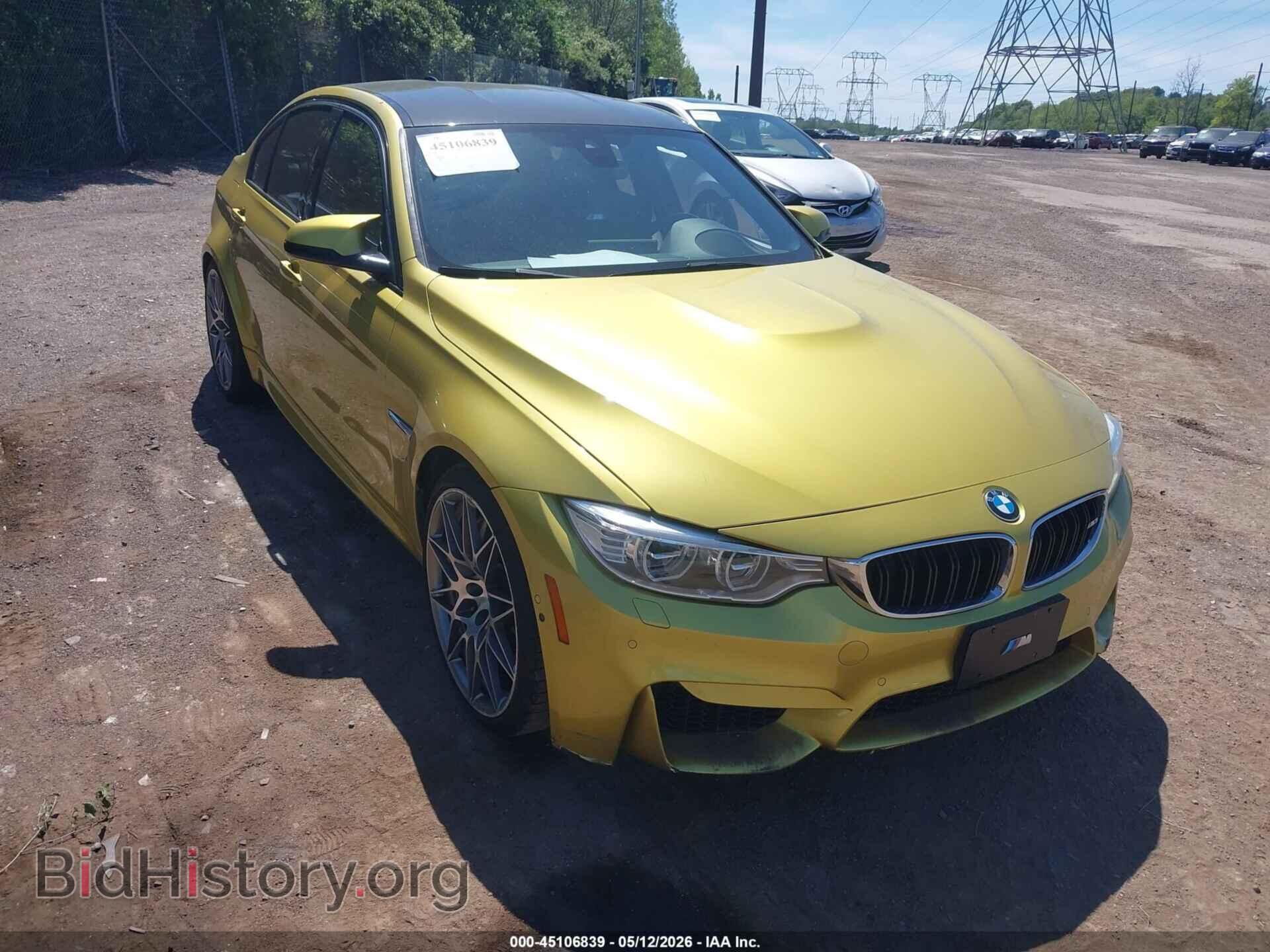 Фотография WBS8M9C50G5D31463 - BMW M3 2016