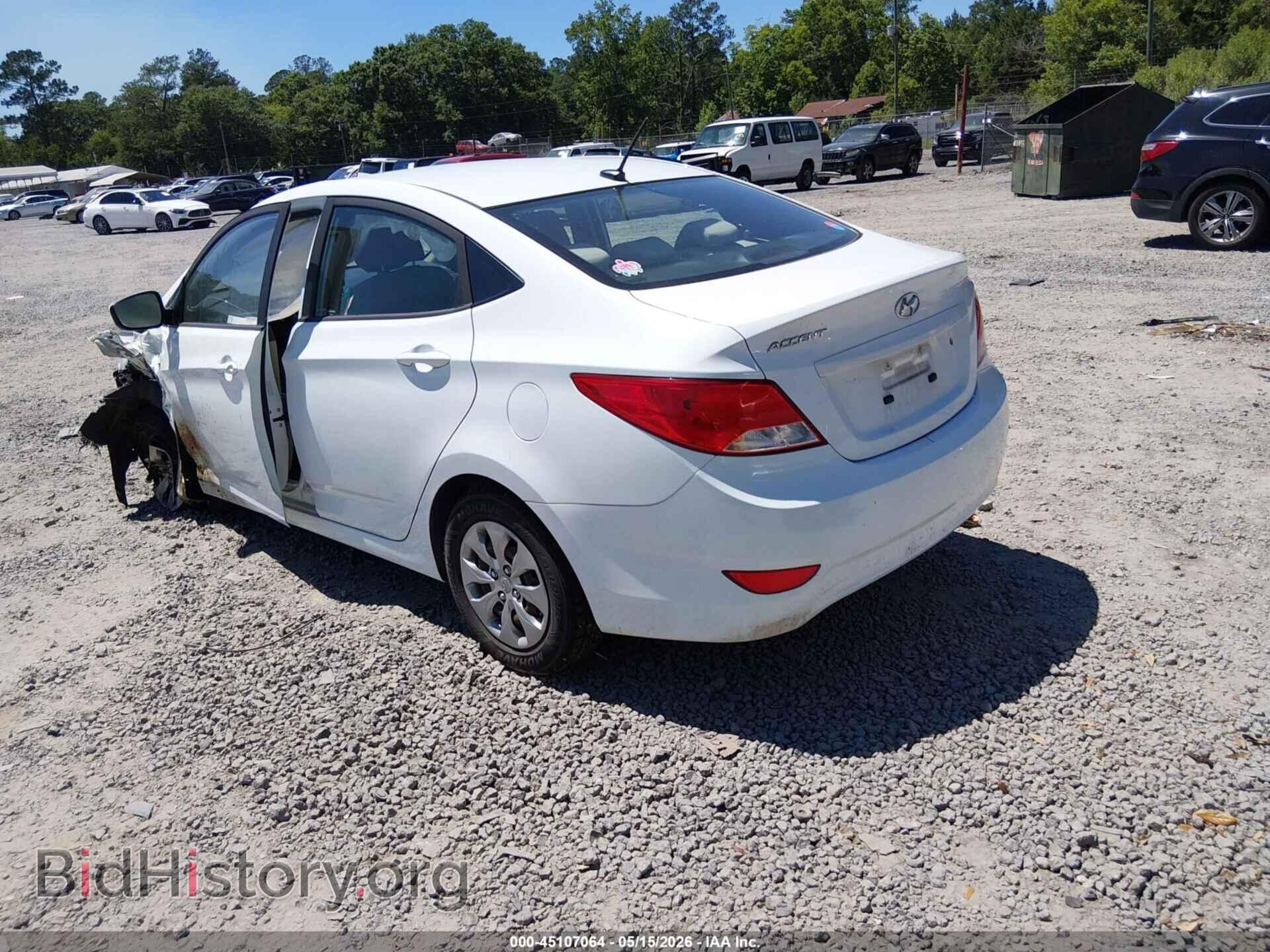 2017 HYUNDAI ACCENT - VIN: KMHCT4AE4HU342976 - Фото 3