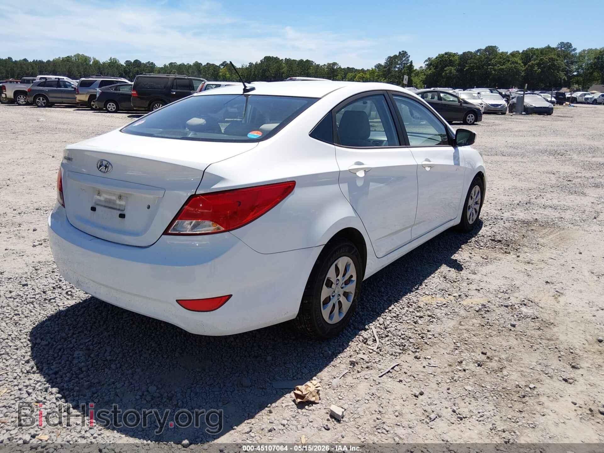 2017 HYUNDAI ACCENT - VIN: KMHCT4AE4HU342976 - Фото 4